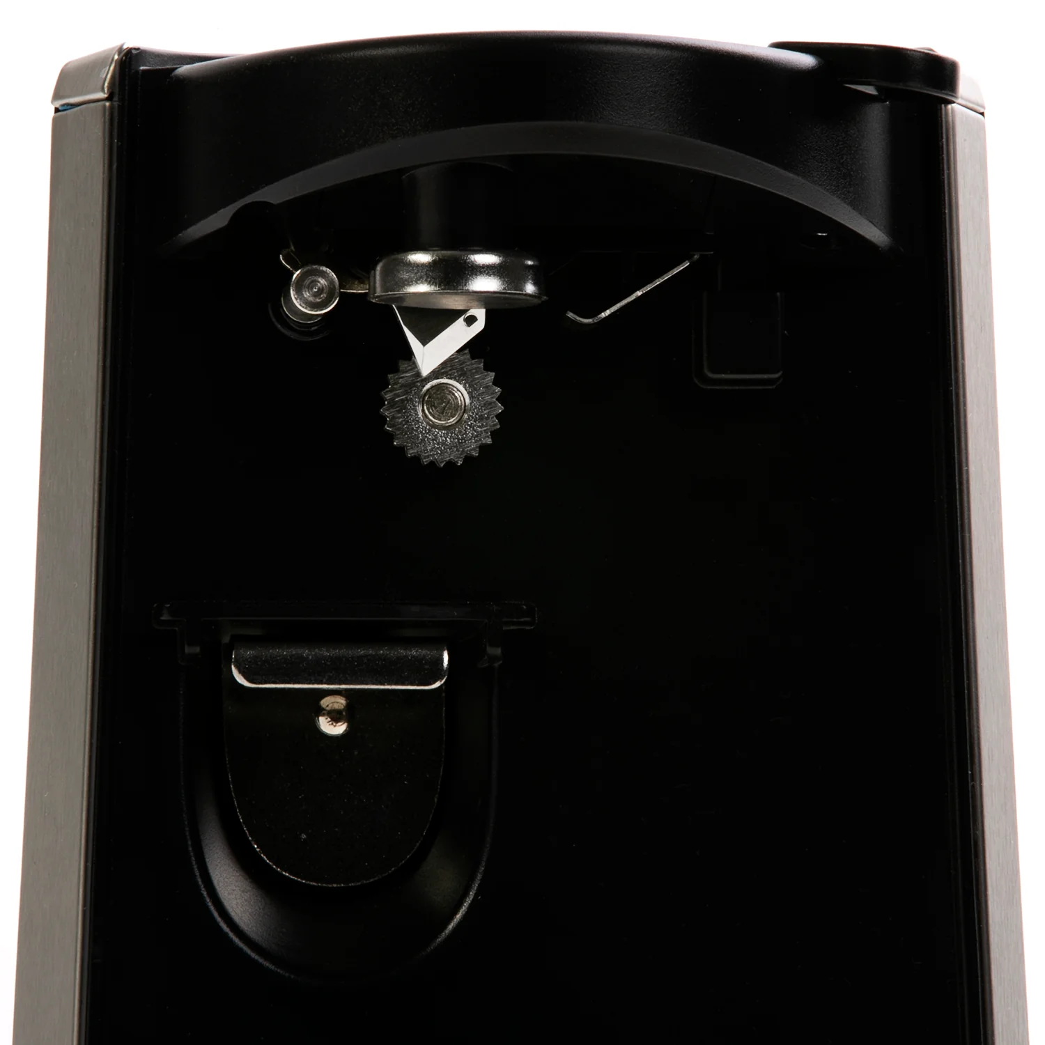 Geepas GCO63023UK Electric Can Opener | 3-in-1 Functionality for Opening Cans| Opening Bottles & Sharpening Knives| Durable Stainless Steel Detail|  Hands-Free Design - Image 5