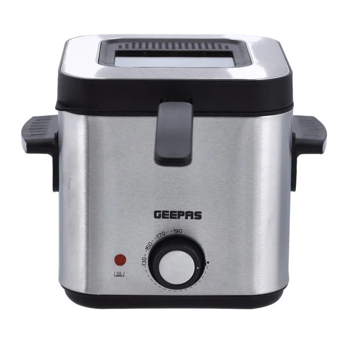 Geepas GDF36016 1.5L Deep Fryer | Durable Stainless Steel Body, Non-Stick Coating, Adjustable Temperature Control, Fast Heating, Compact Design,  2 Years Warranty - Image 7