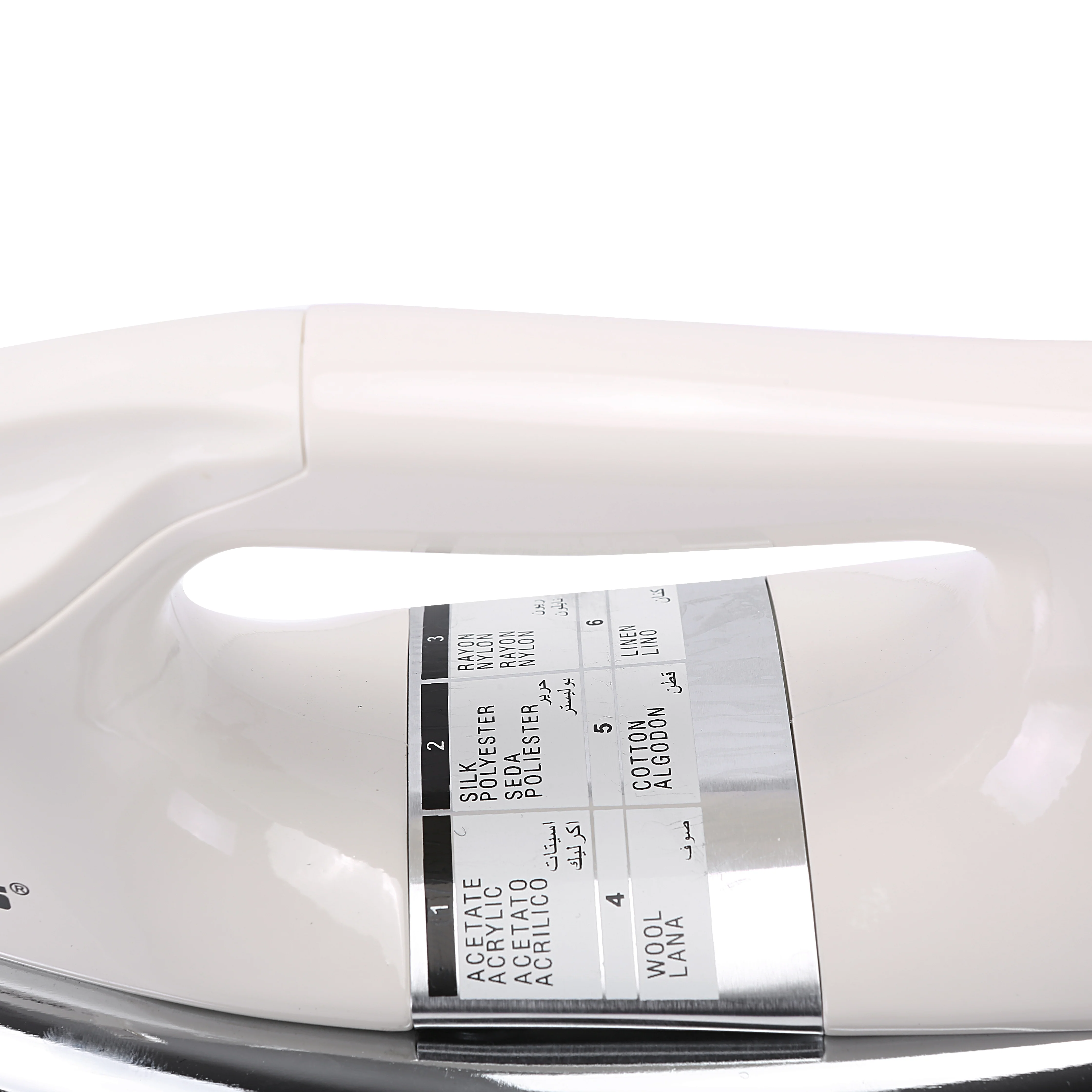 Geepas GDI7752 Automatic Heavy Weight Dry Iron | 1000-1200W Power, Non-Stick Golden Teflon Soleplate| Adjustable Temperature Control| Smooth Glide Design| 7-Year Warranty - Image 5