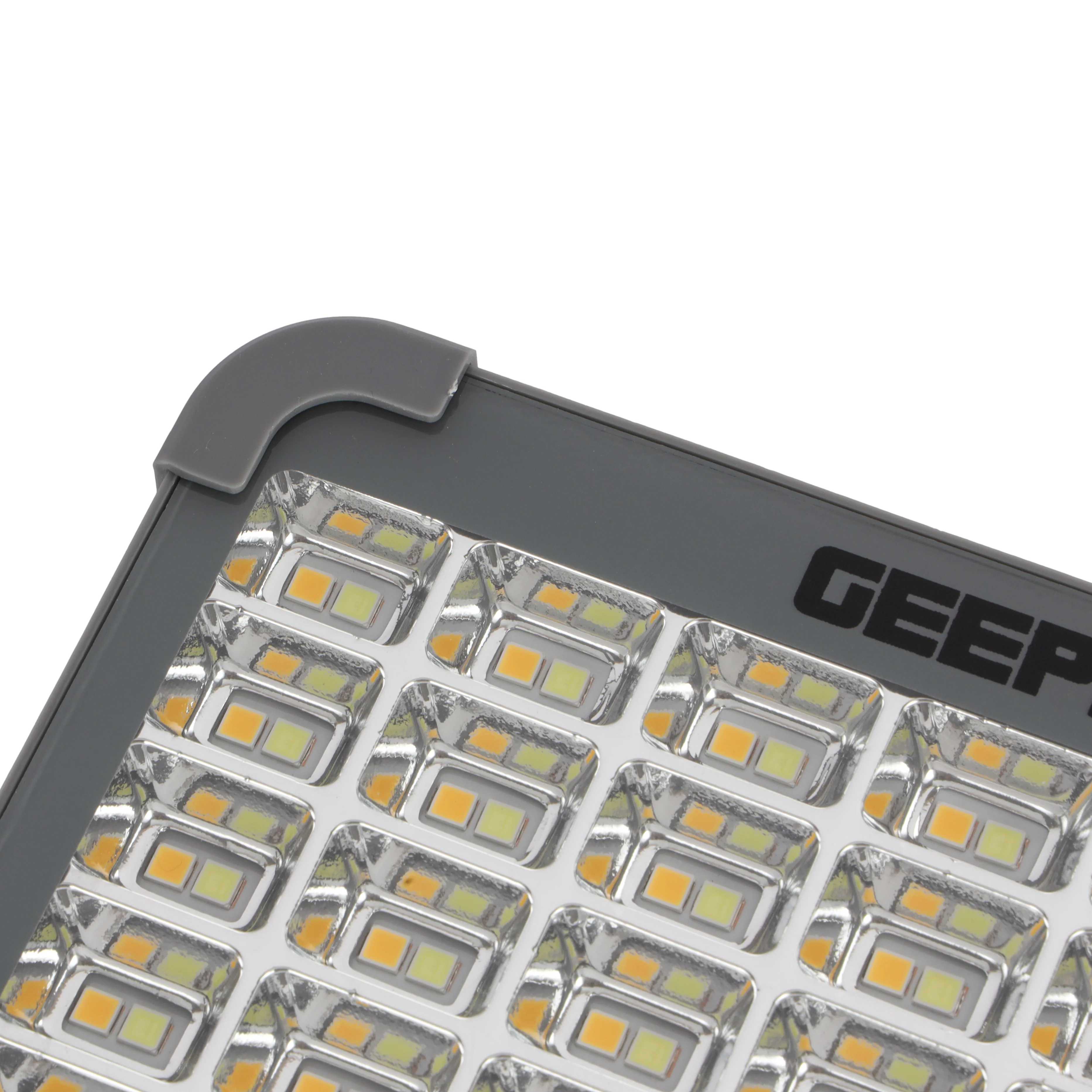Geepas GE51069 Rechargeable Solar Light | 90 SMD LEDs | Dual USB & Solar Charging| 4800mAh Battery| IP66 Waterproof Design & Multi-Mode Bright Lighting for Outdoor Use - Image 5
