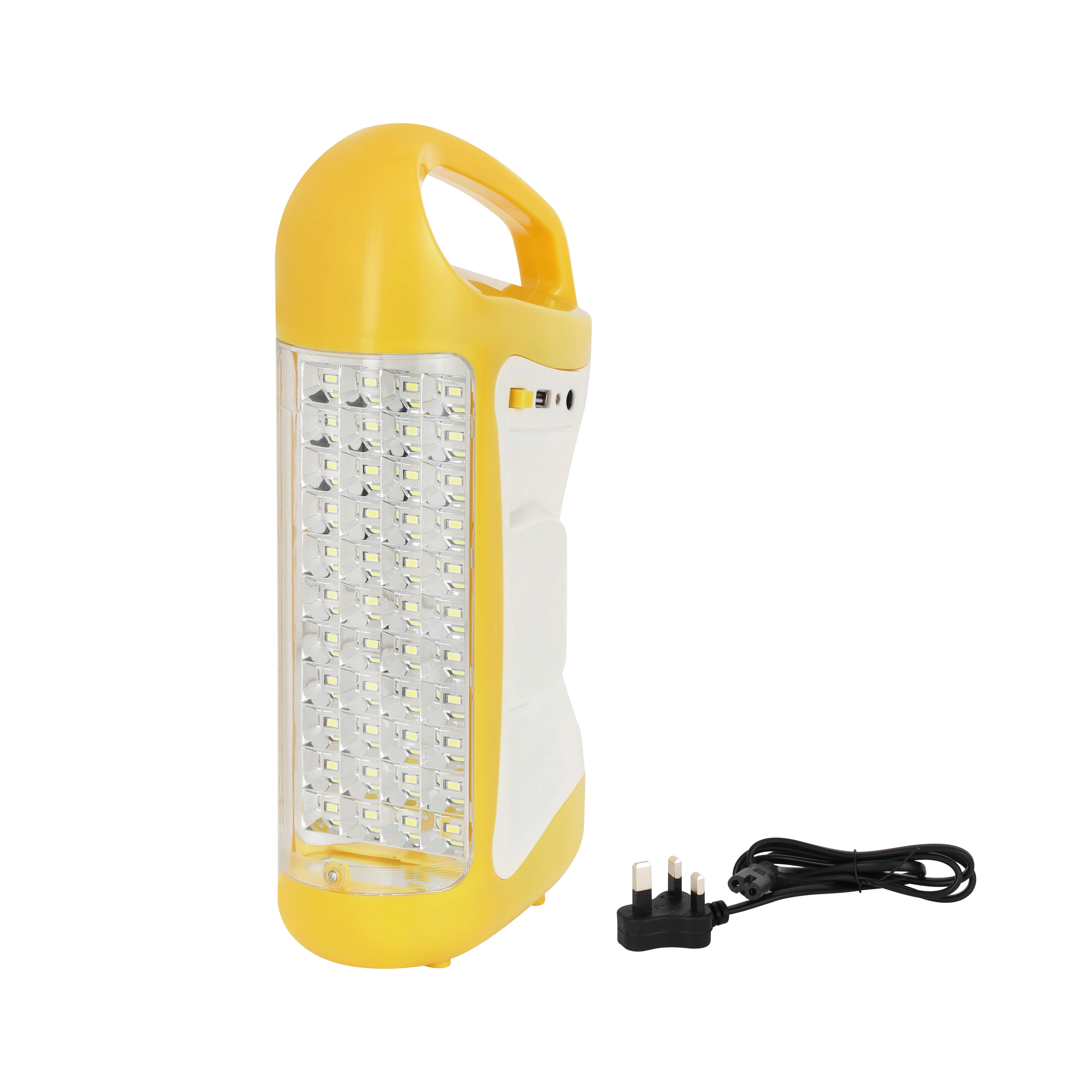 Geepas GE5510 Rechargeable LED Lantern with 44 SMD LEDs| 100 Hours Working | Unbreakable PC Glass | USB Mobile Charging  | Powerful Emergency |  2 Years Warranty - Image 3