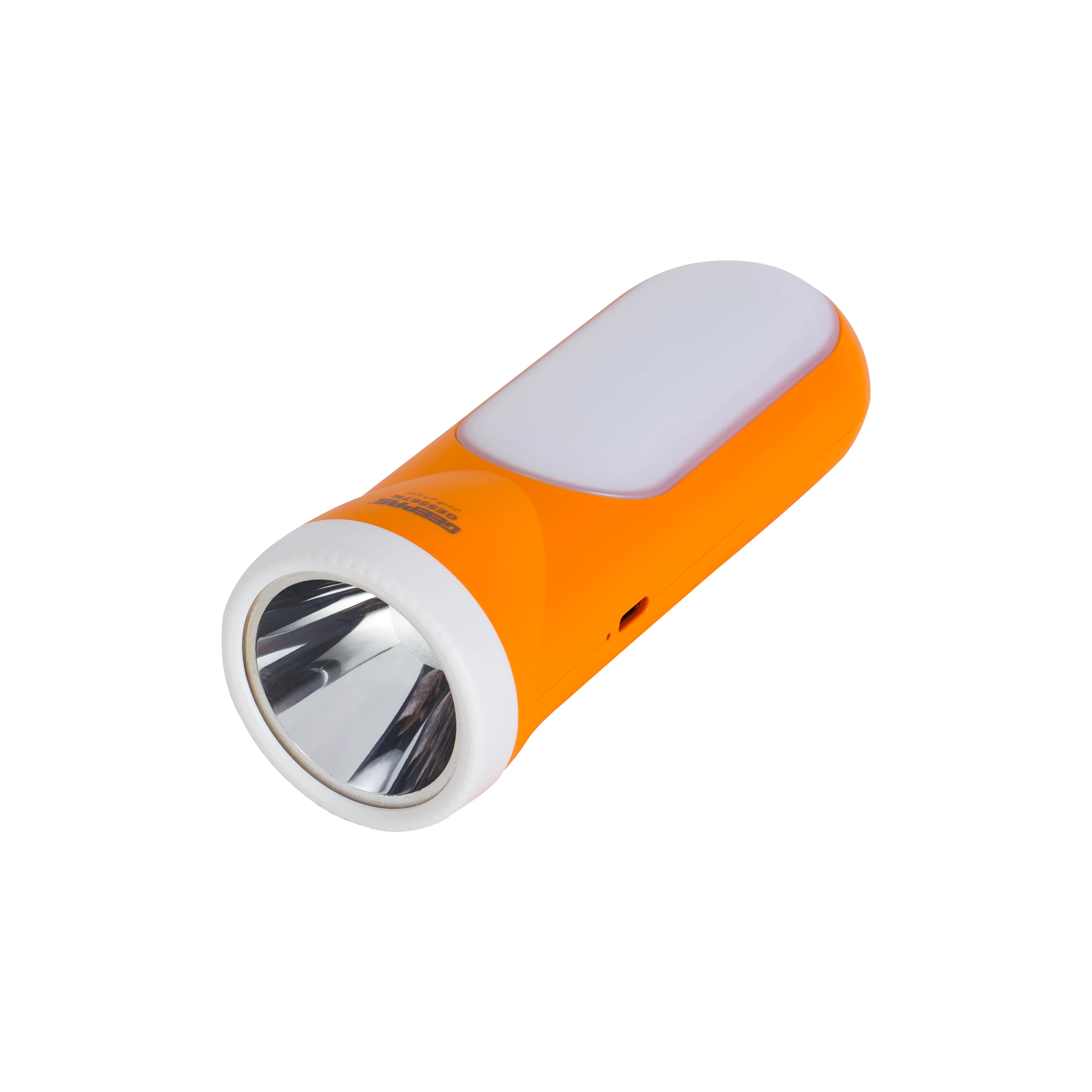 Geepas GE5567 2-in-1 Rechargeable LED Torch with 14 SMD Lantern | Type-C Charging| 1500mAh Lithium Battery | 5 Hours Runtime | Compact Outdoor Light | 2 years warranty - Image 3