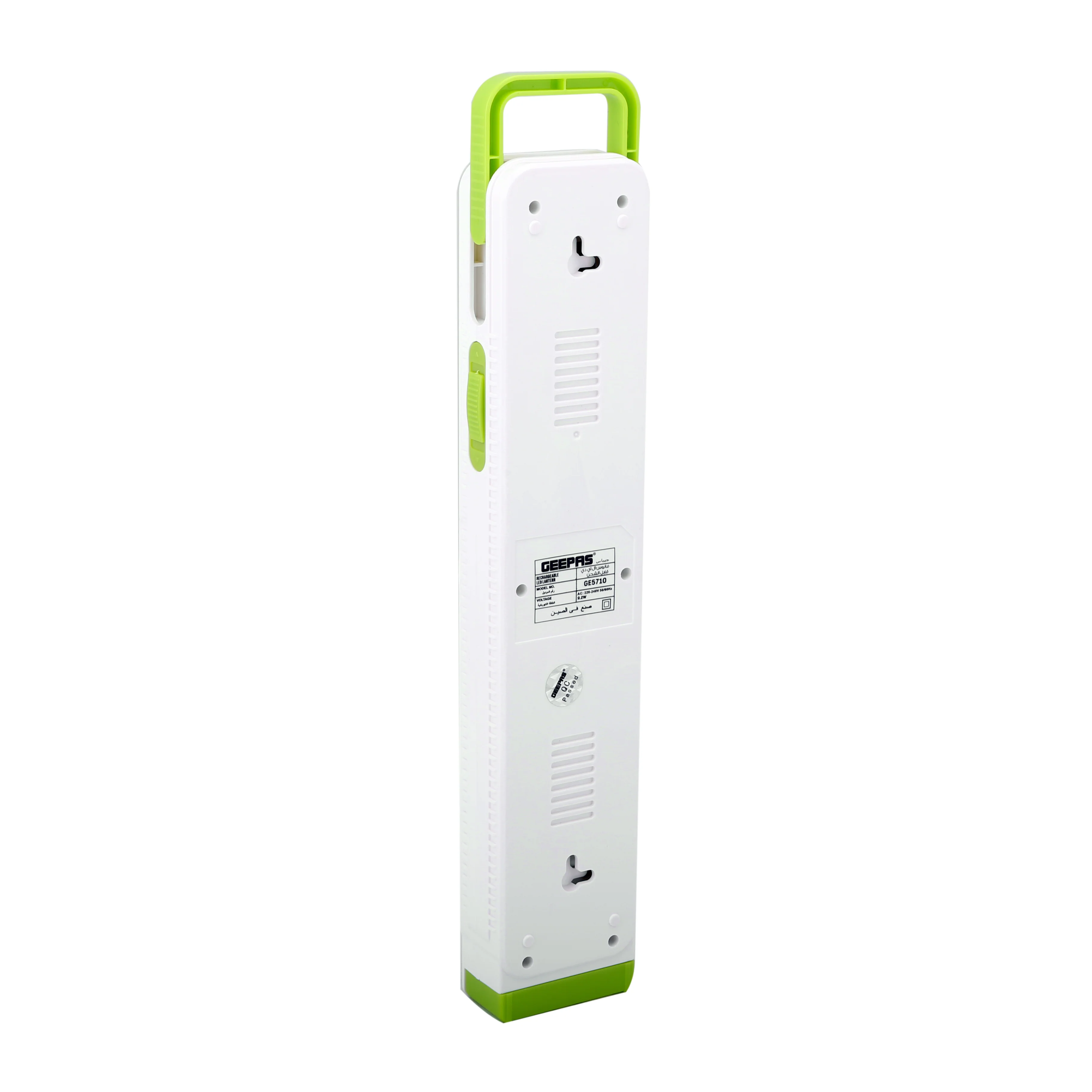 Geepas GE5710 Rechargeable LED Lantern | 46 Bright LEDs| 4V 2400mAh Battery| Long-Lasting Emergency Light with Strong ABS Body|  Portable Design for Home & Outdoor Use - Image 4