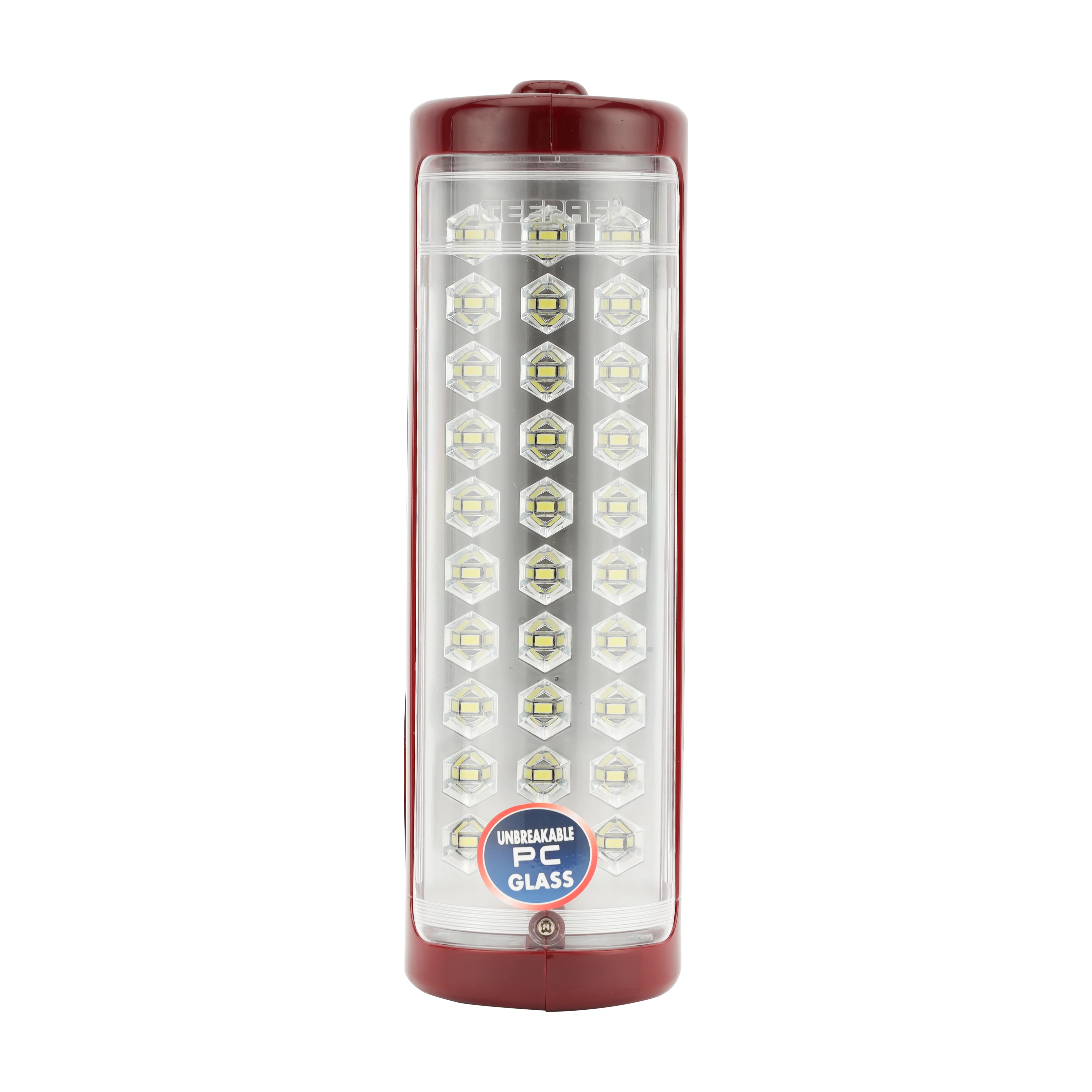 Geepas GEFL4141 Rechargeable LED Lantern & 3-in-1 Flashlight Combo| 30PCS SMD LED| CREE LED Torches|  Solar Input| Unbreakable PC Glass| 60 Hours Working|2 Years Warranty - Image 5