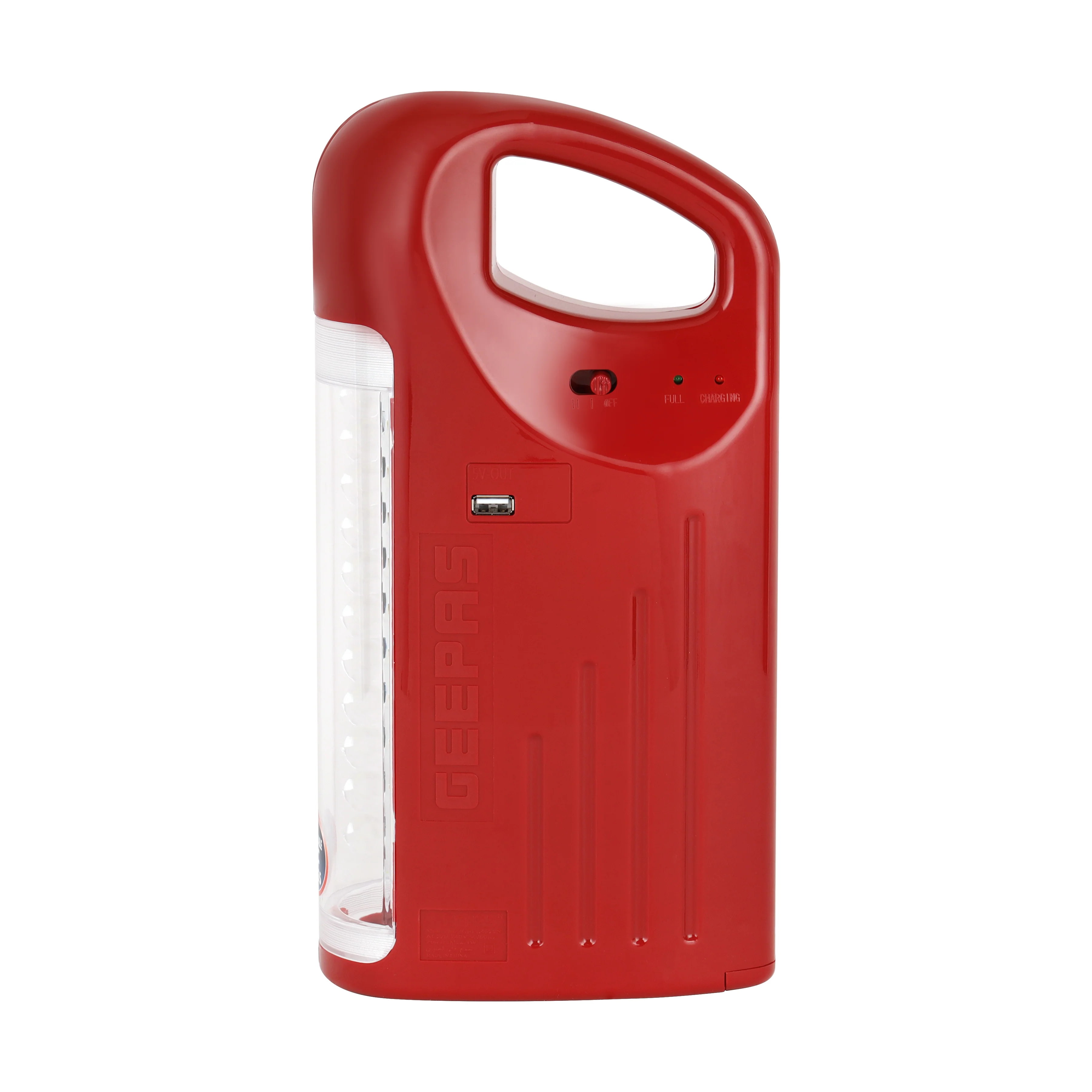 Geepas GEFL4629 Rechargeable Lantern & Zoomable Flashlight | 33 SMD LED Lantern| 20W High Power Zoom Torch| 6000mAh Battery|  100 Hours Working Time| 2 Years Warranty - Image 4