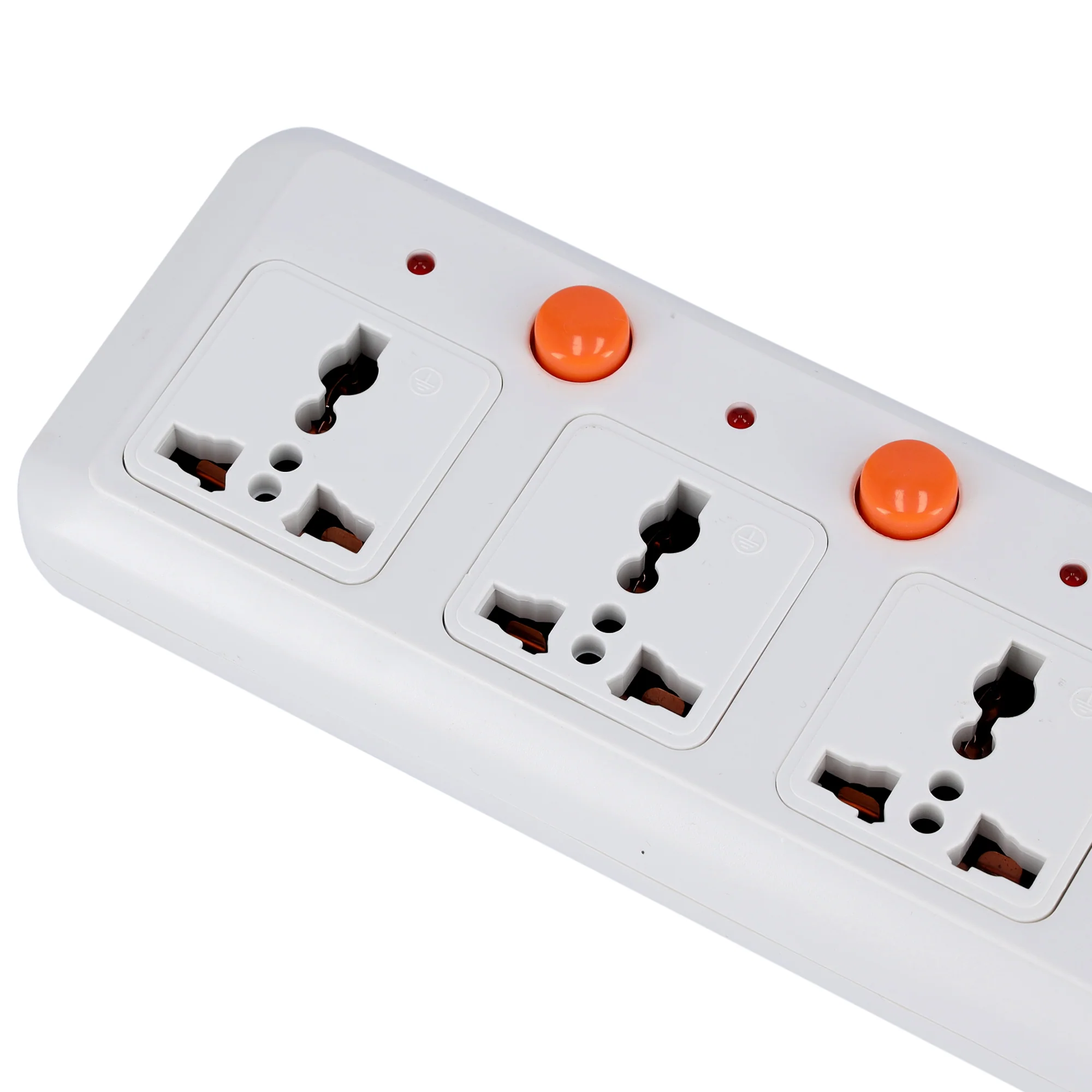 Geepas 6 Way Extension Board VDE Plug with  Individually On/Off Switch- Power Extension Socket -Multi Plug Power Cable - Image 4