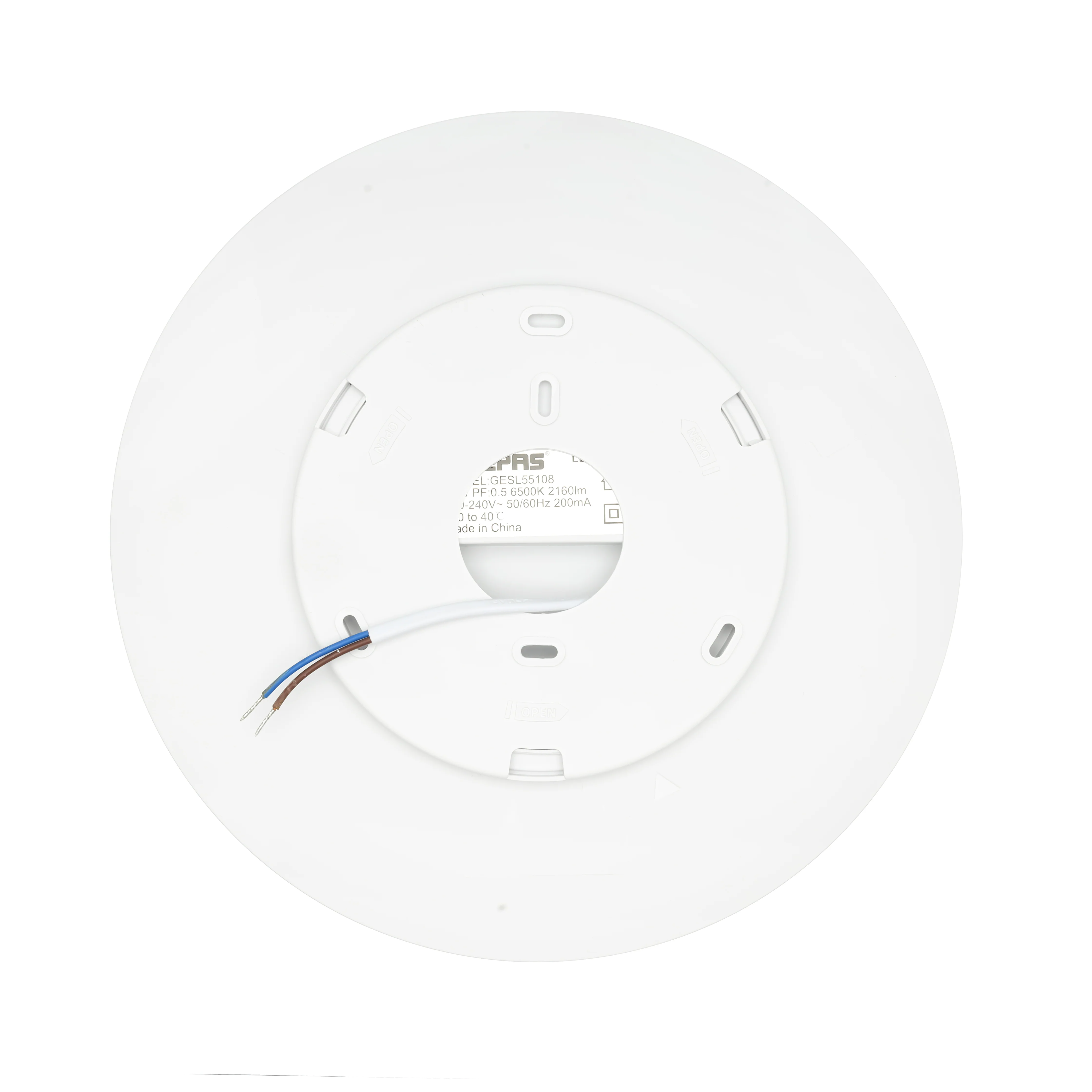 Geepas 18W LED Ceiling Light GESL55107 |1620 Lumens, 6500K |Energy Efficient with 25000H Lifetime, Mercury-Free, Safe & Reliable |Perfect for Home & Office,2Year Warranty - Image 4