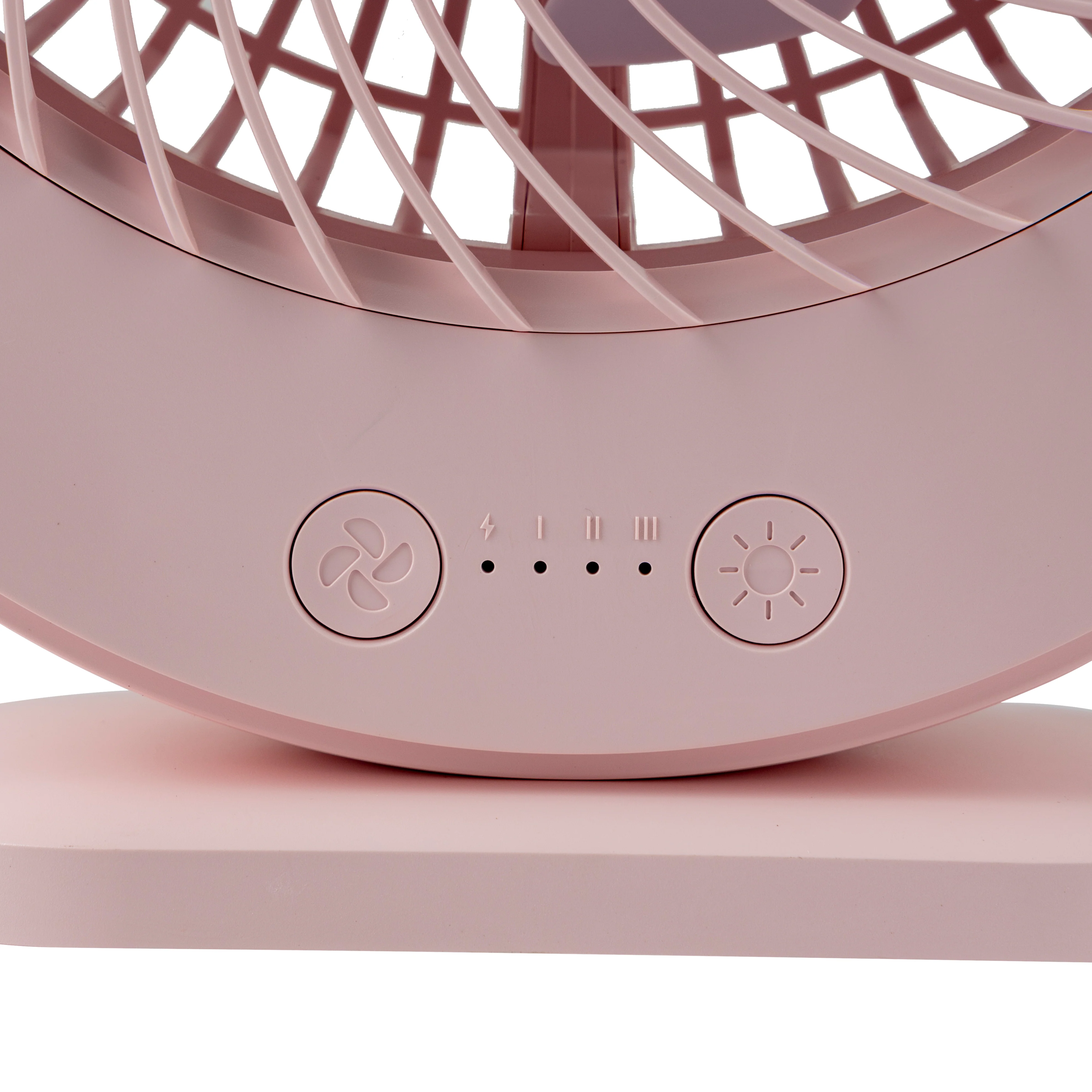 Geepas GF21158 Rechargeable 6 Inch Fan | 4500mAh Battery | 12H Working Time| 3-Speed Control| LED Night Light | Low Noise | Compact & Lightweight | 2 Years Warranty - Image 6