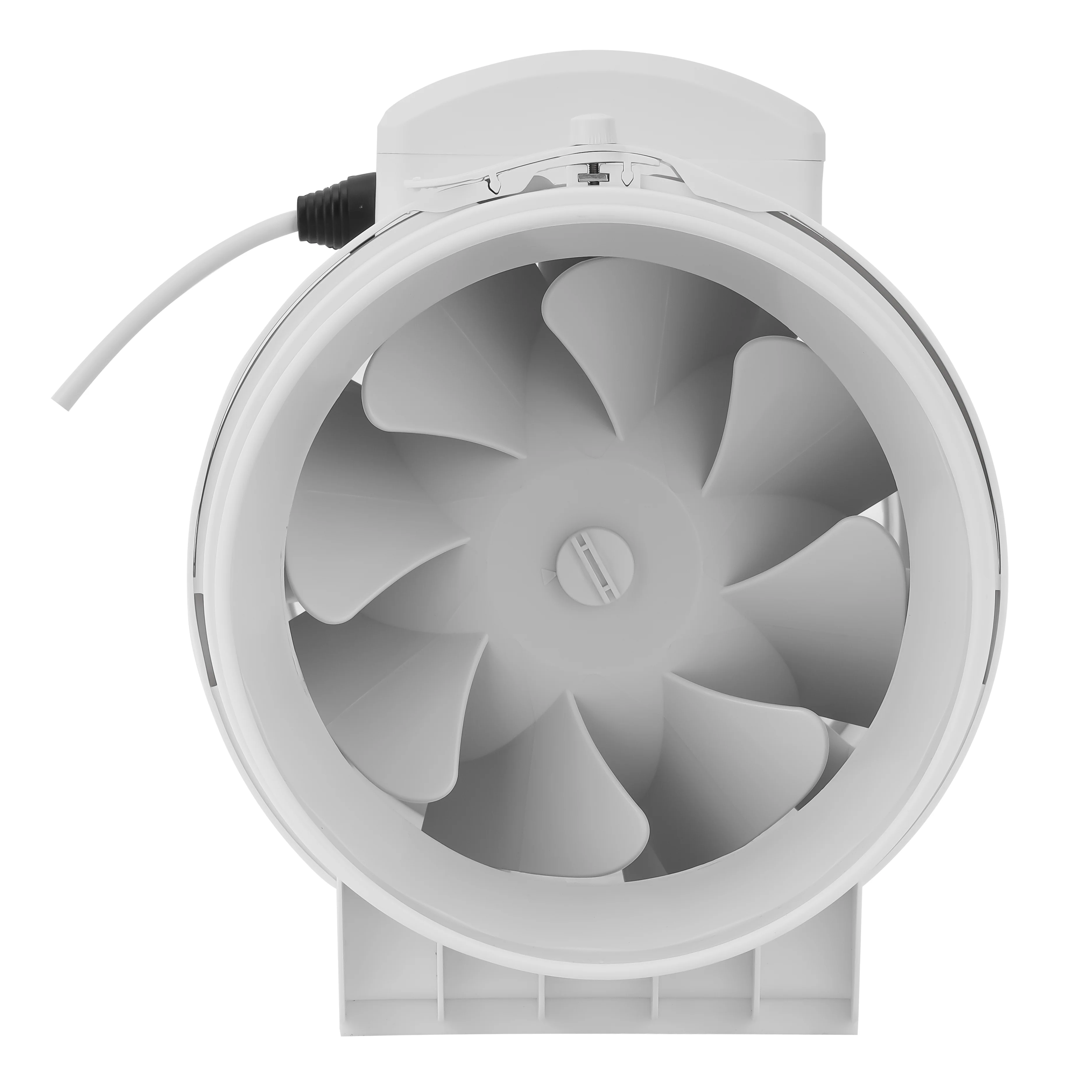 Geepas GF21193 Inline Exhaust Fan | 8" | 1700 RPM | 500 CFM | 55W | Rust-Free | Low Noise | Ideal for Kitchens, Bathrooms & Basements | 2-Year Warranty - Image 2