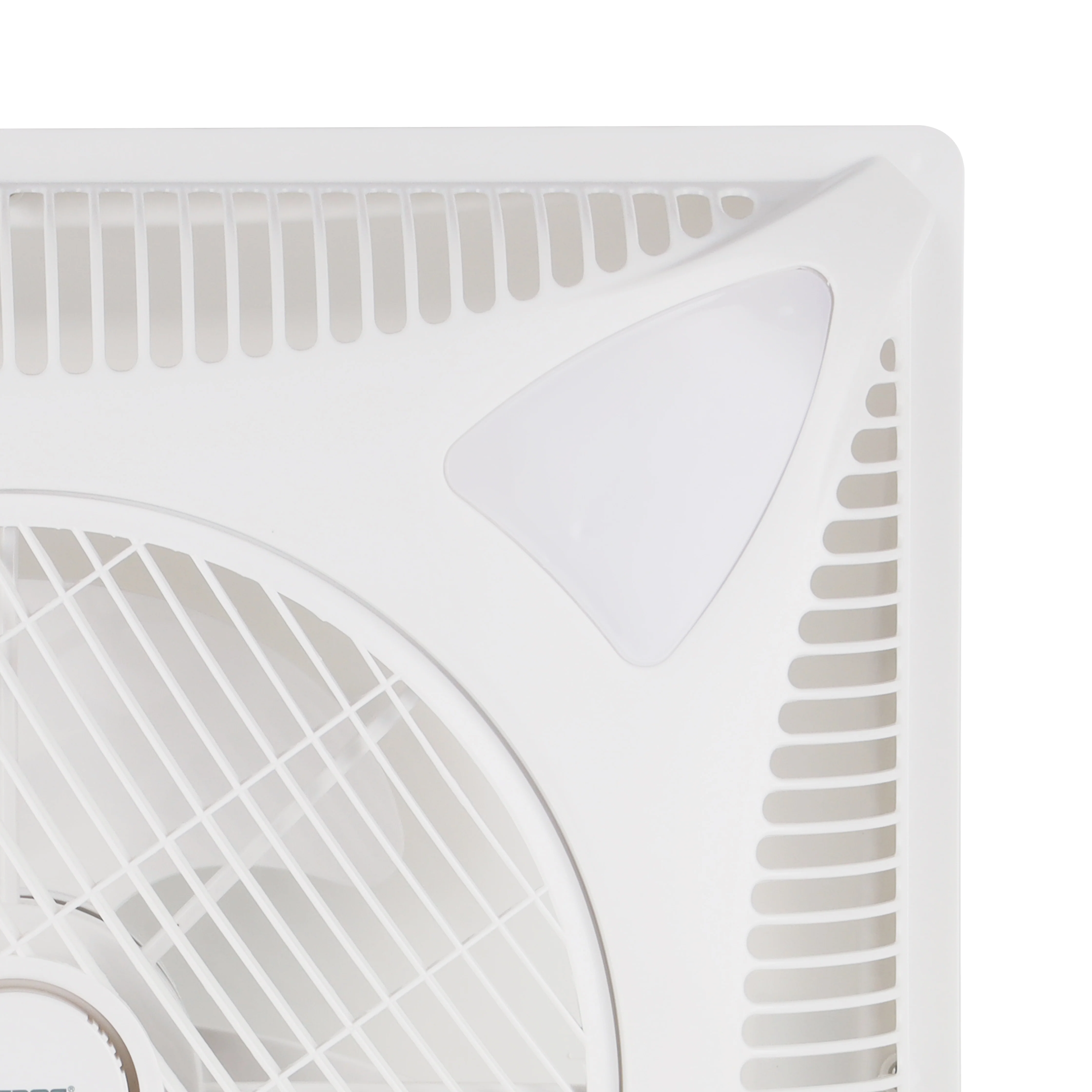 Geepas Grid Fan-GF21200/Comes with Inbuilt LED, 14-inch Size, LED Inbuilt, 3-Speed Control, 1230 RPM, Remote Control/ ABS Durable Material,  White Color, 2 Years Warranty - Image 4