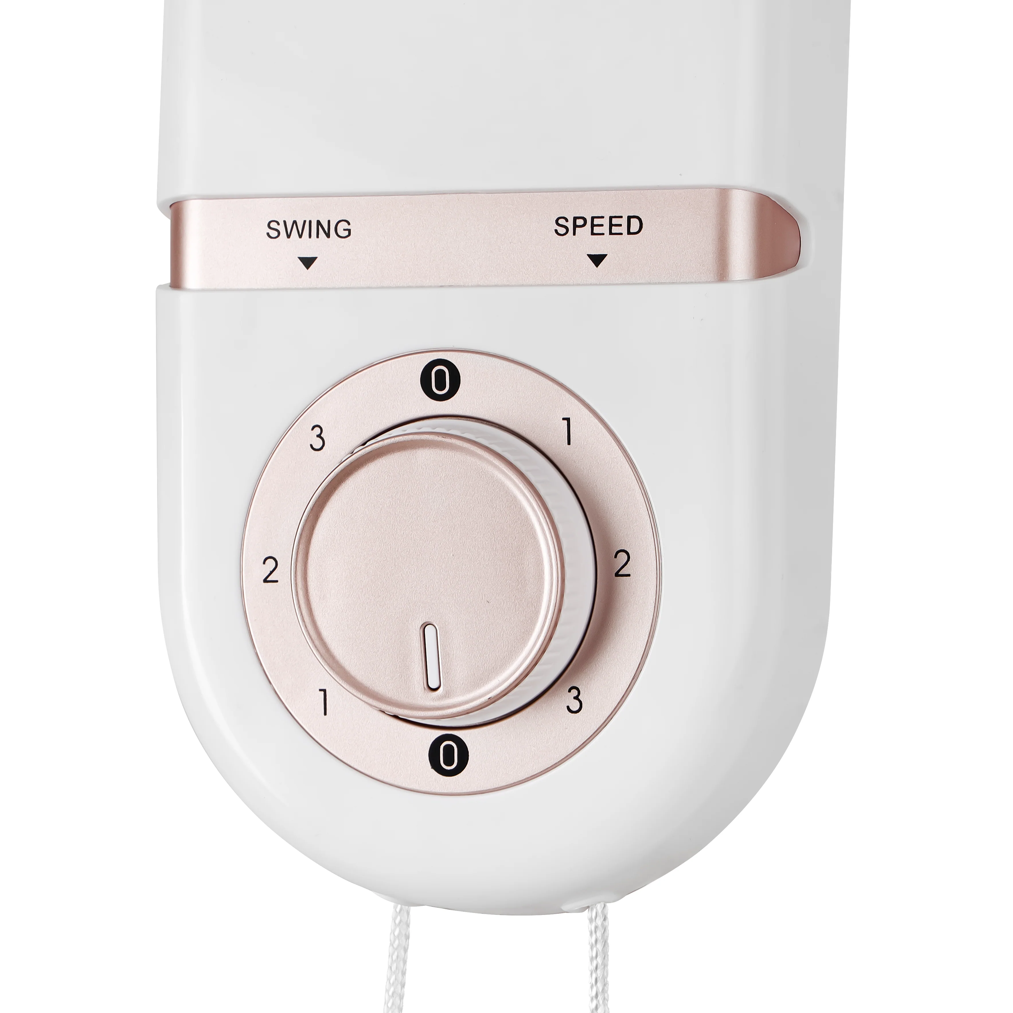 Geepas GF21203 14" Wall Fan | Korean Style, 3-Speed Controls, Pull Cords, Wide Angle Oscillation, 60W Motor, High Performance, White, 2-Year Warranty - Image 5