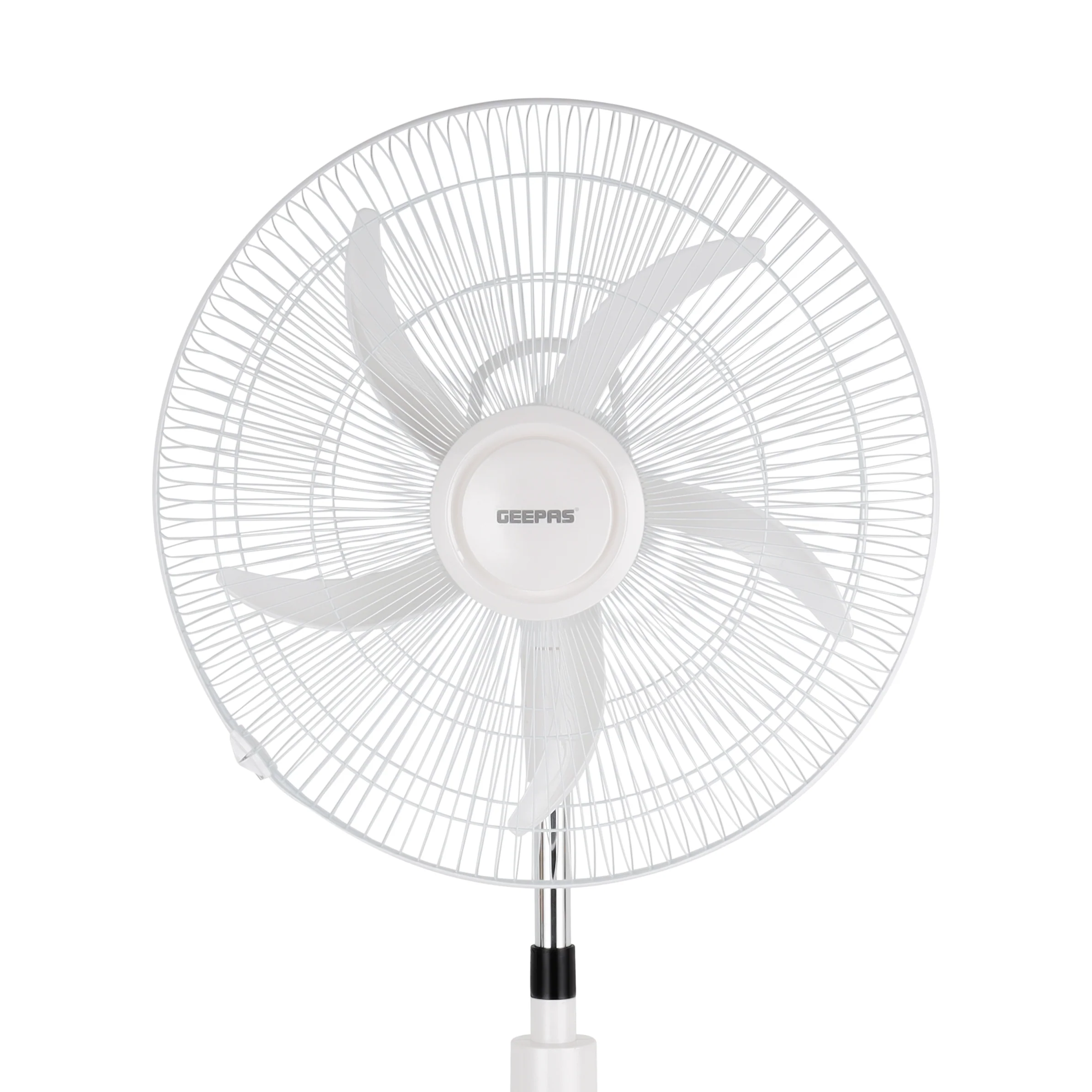 Geepas GF21219 18 Inch Rechargeable Stand Fan | Remote Control | Solar Input |LED Night Light| Powerful Motor for Home Backup Cooling Use During Power Cuts Daily Use - Image 3