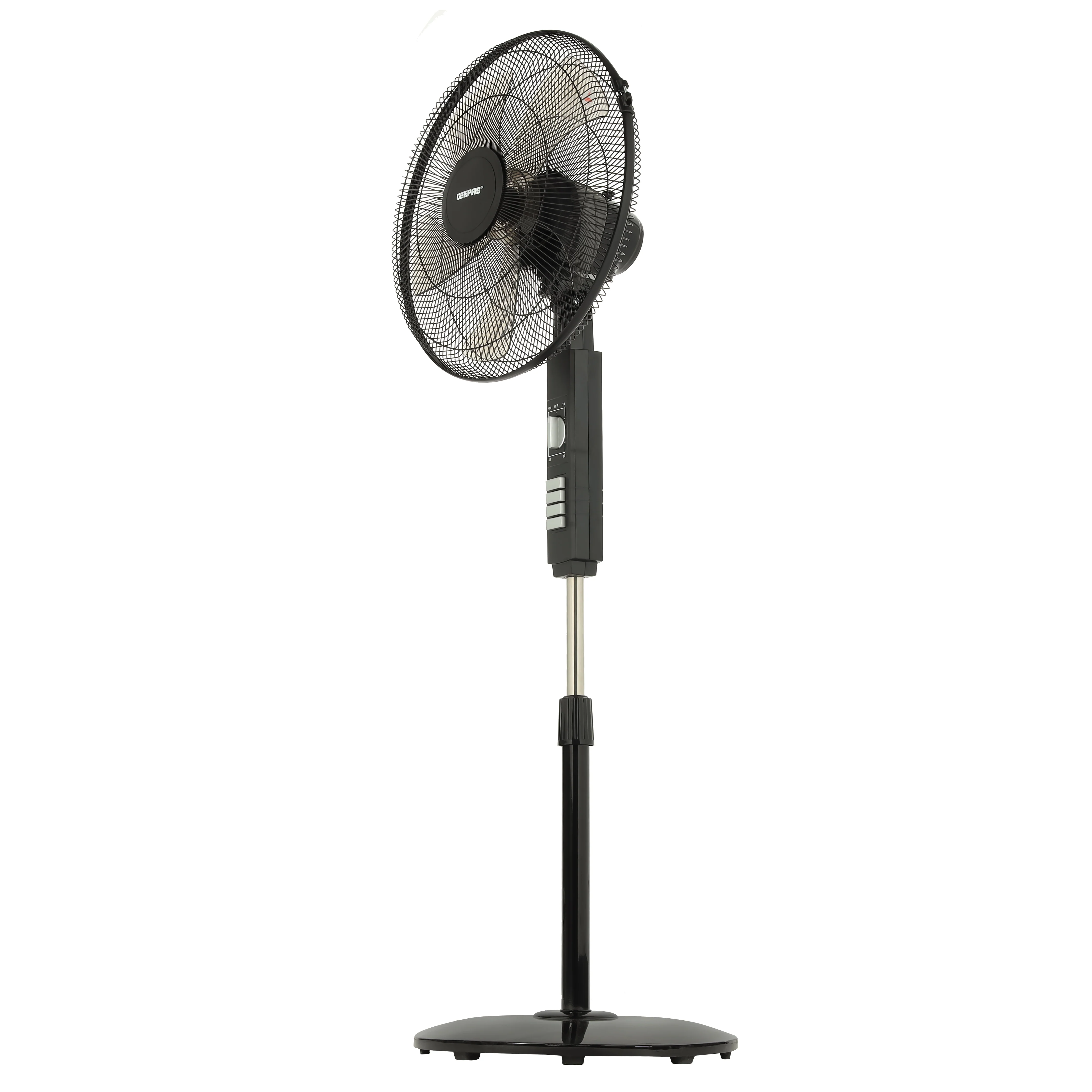 Geepas GF9605 18” Stand Fan | 3-Speed Piano Switch | 60W Powerful Motor | 5-Leaf AS Blade | Wide Oscillation | Overheat Protection | Durable Design | 2 Years Warranty - Image 3
