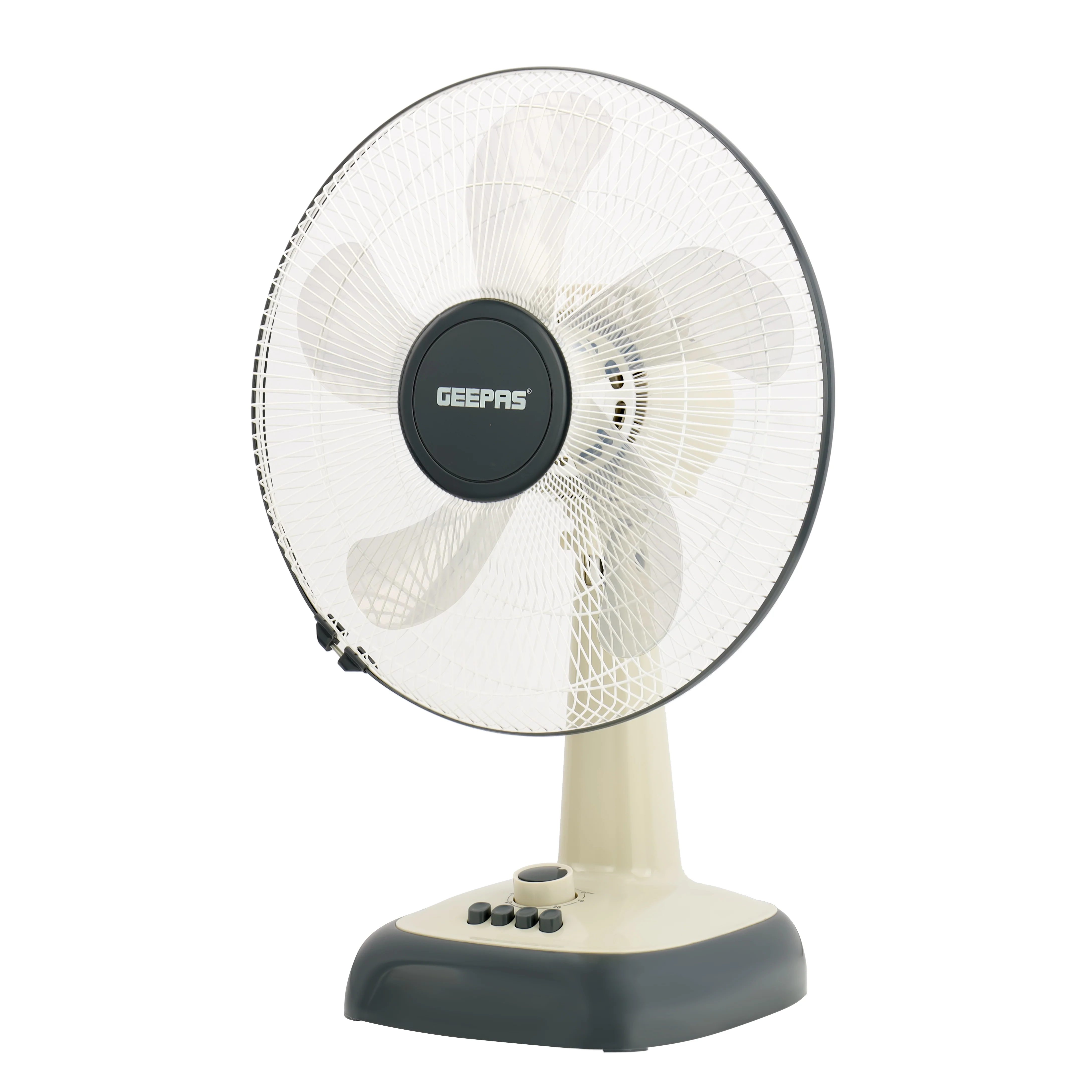 Geepas GF9616 16” Table Fan with 3-Speed Control | High Wind Speed | 60-Minute Timer| Automatic Oscillation | 5 Leaf Blades | Powerful Copper Motor | 2 Years Warranty - Image 3