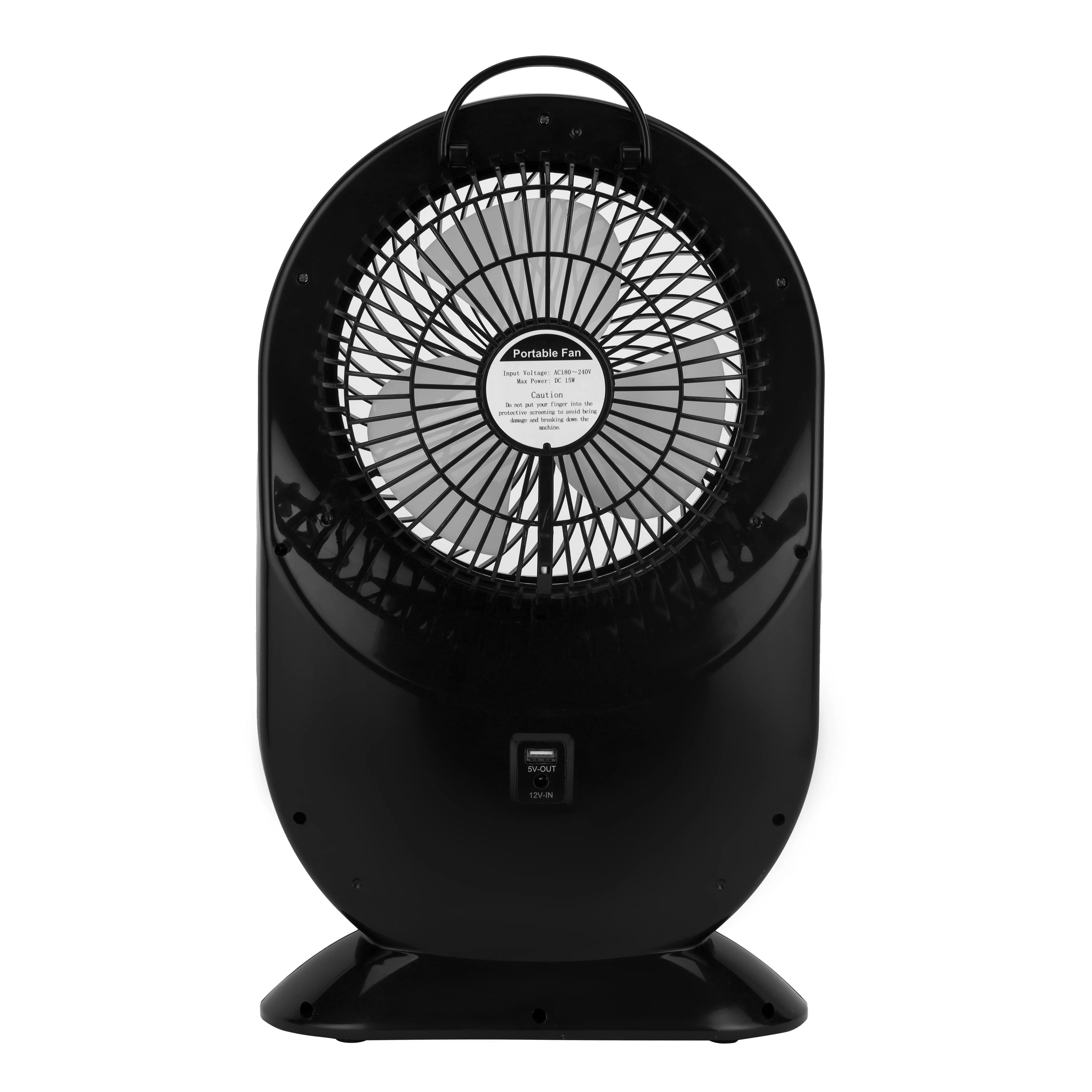 Geepas GF9621 Rechargeable Mini Fan |3-Speed Modes| 40 PCS Ultra-Bright LED Lights| Stepless Speed Switch| Up to 50 Hours Working Time| Compact Portable| 2 Years Warranty - Image 5