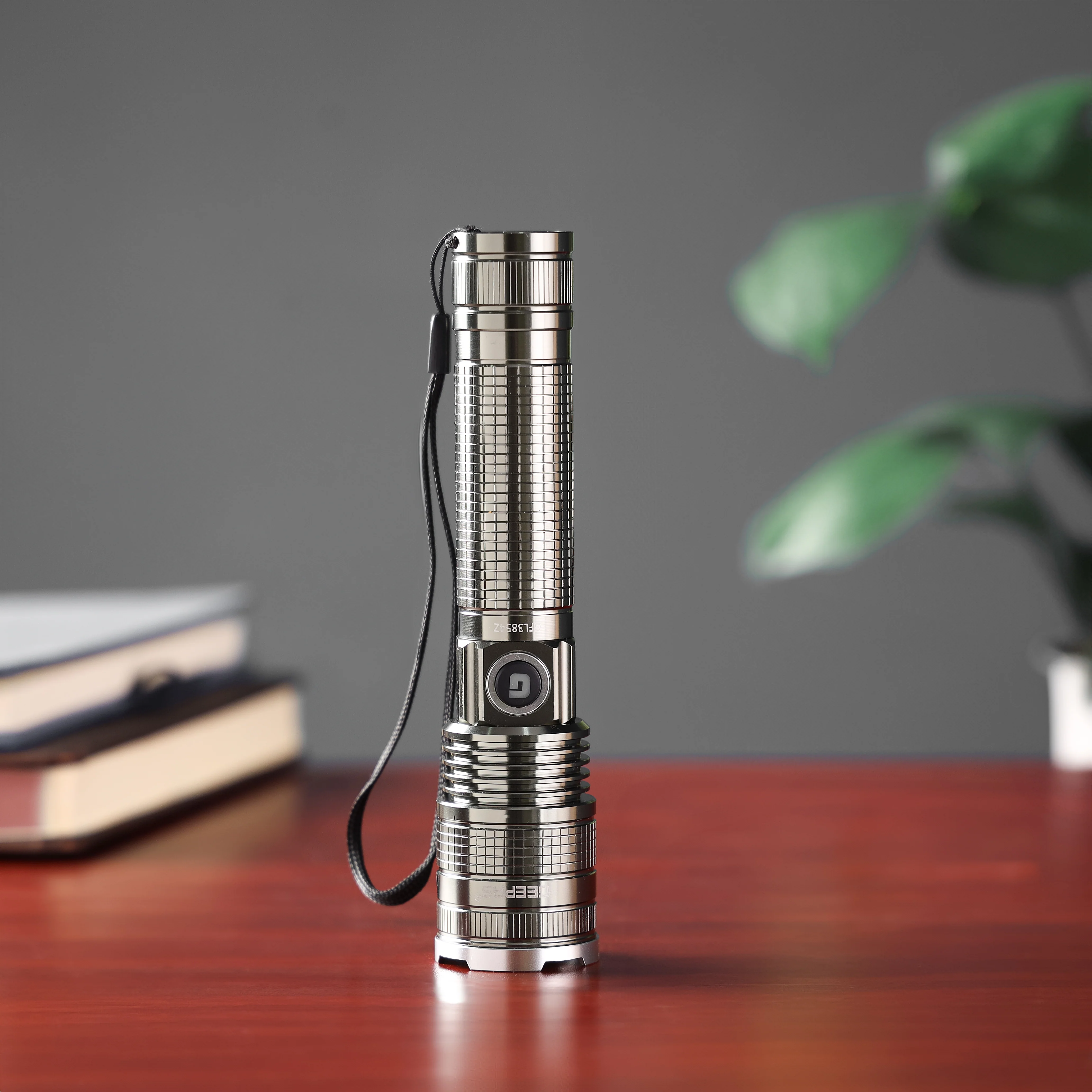 Geepas GFL3854 Rechargeable LED Flashlight |Super Bright Micro LED Torch with 4.5H Working | Portable, Durable & Powerful Torch for Camping, Hiking, Trekking |6M Warranty - Image 2