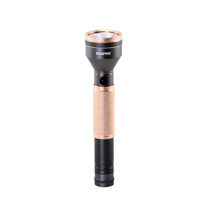 Geepas GFL4666 Rechargeable LED Flashlight with Power bank | 1 Pcs Hyper Bright CREE-XPE2 LED Torch LED | 2000 mAh Battery | Powerful Torch with Power Bank Ideal for Camping, Hiking, Trekking & Outdoor Activities - Image 7