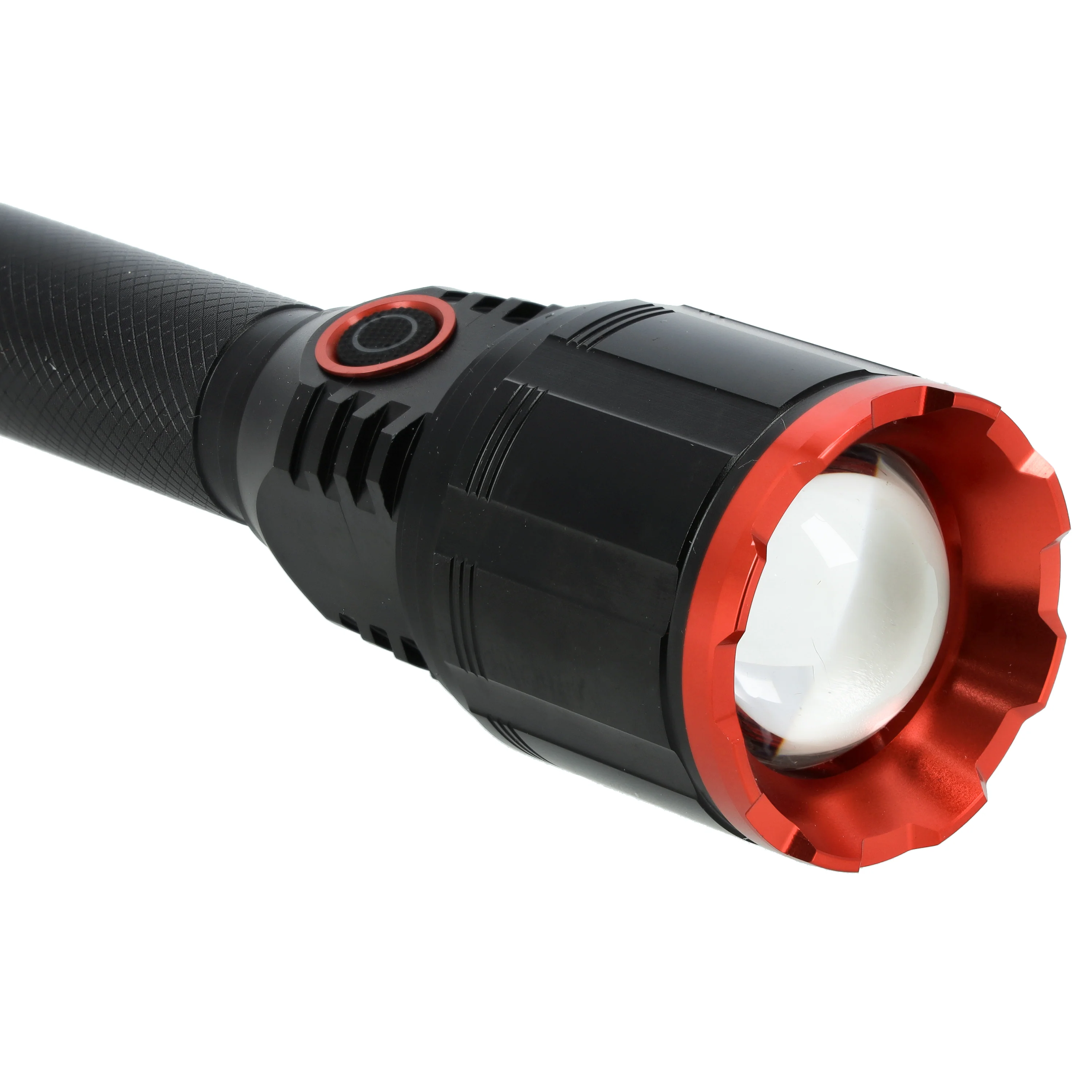 Geepas GFL51050 Rechargeable LED Flashlight | 15W XHP50 High Power Torch| 1300 Lumens Output| Long-Lasting Li-ion Battery| Micro USB Charging & Multiple Light Modes - Image 4