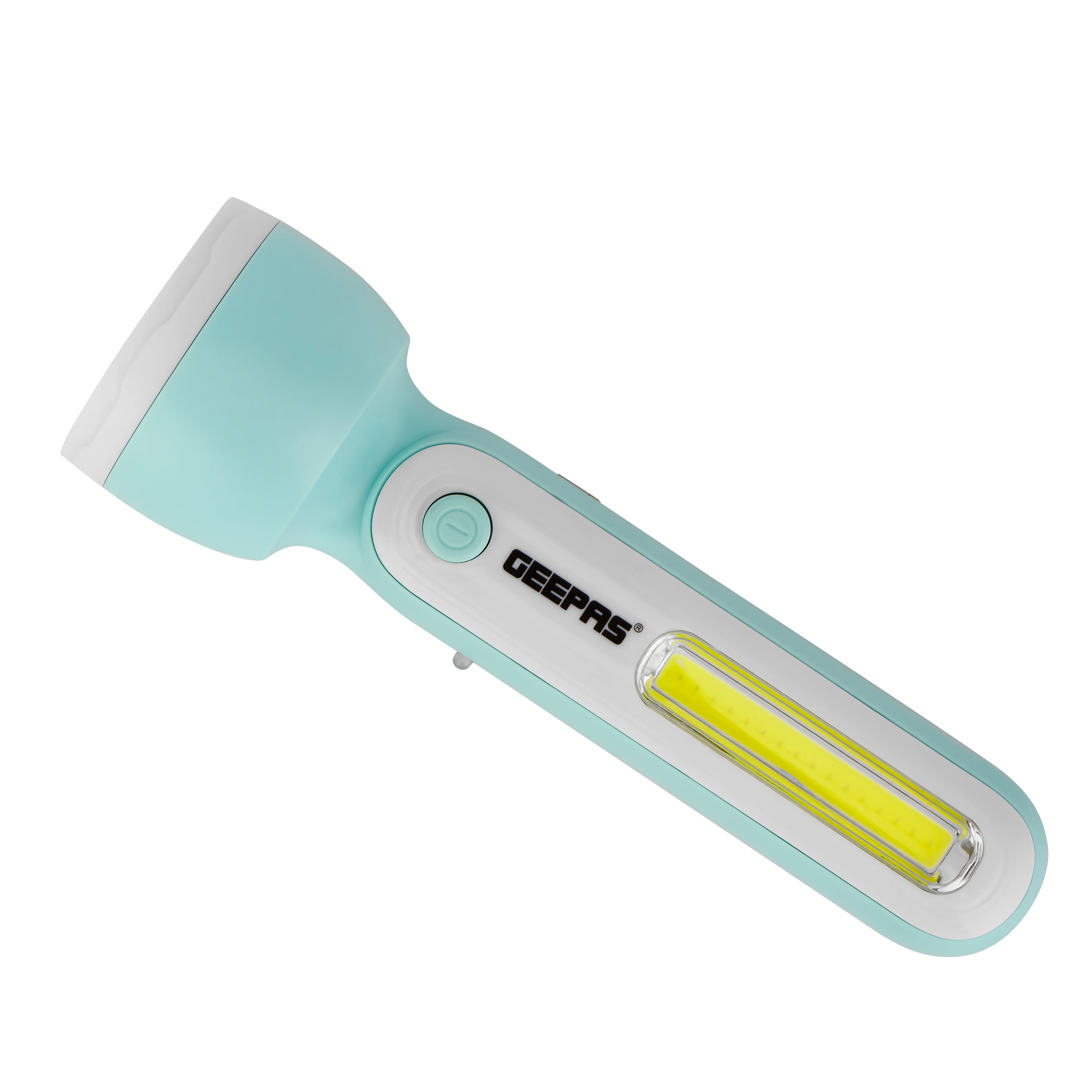Geepas GFL51060 Rechargeable LED Torch |COB Side Light |  3.7V 800mAh Lithium Battery | Energy Efficient Design & Compact Emergency Flashlight  | 3 Hours working - Image 3