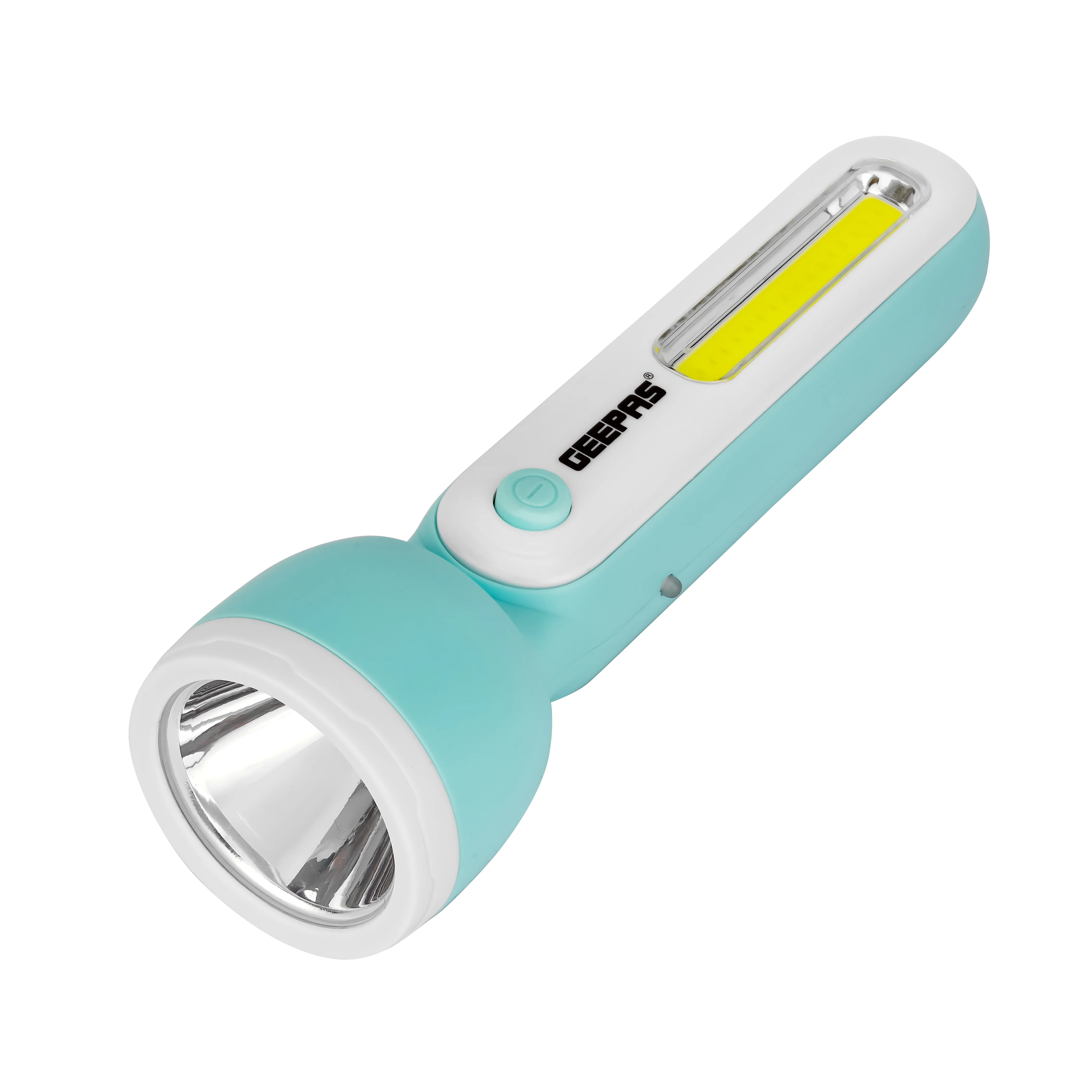 Geepas GFL51060 Rechargeable LED Torch |COB Side Light |  3.7V 800mAh Lithium Battery | Energy Efficient Design & Compact Emergency Flashlight  | 3 Hours working - Image 4