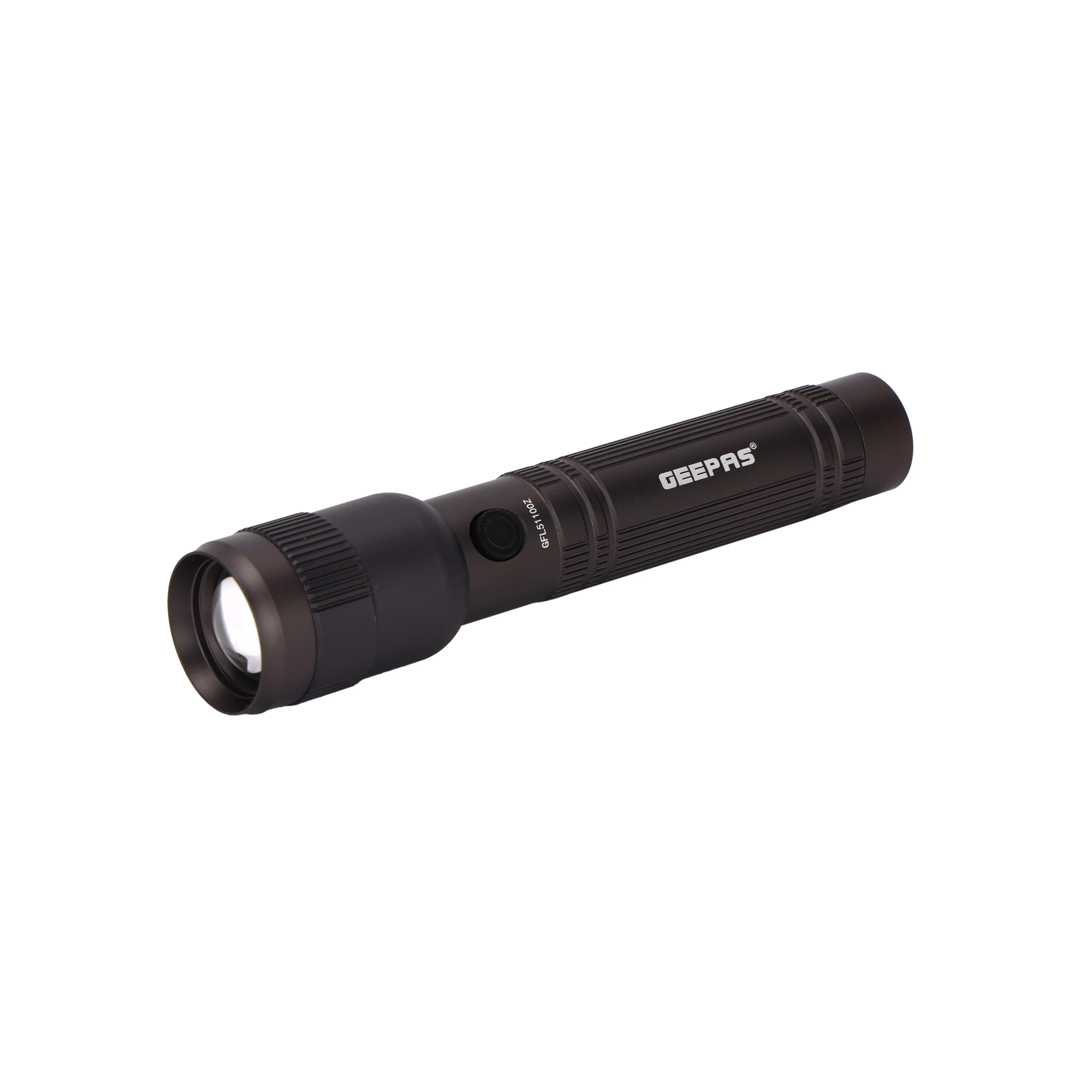 Geepas GFL51100Z 15W Zoomable Rechargeable LED Flashlight | 2000mAh Lithium Battery| 1000 Lumens Brightness & Type-C Charging | Suitable for Outdoor & Emergency Use - Image 3