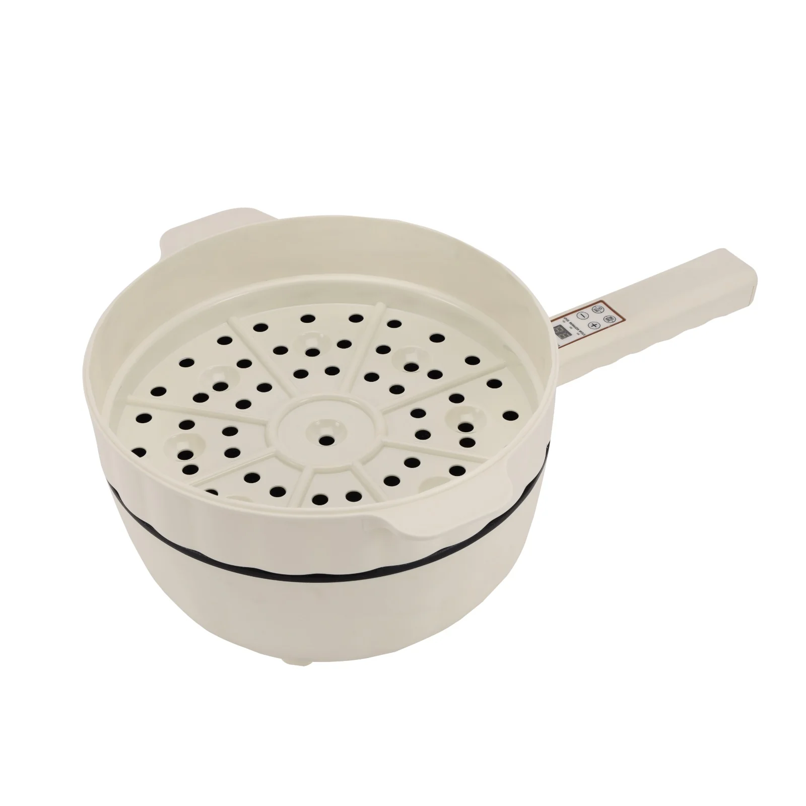 Geepas GFP63063 1500W Electric Frying Pan | 4L Capacity | Non-Stick Teflon Coating| Multifunction Cooking Modes & Steamer for Frying, Steaming and Hot Pot Cooking - Image 3