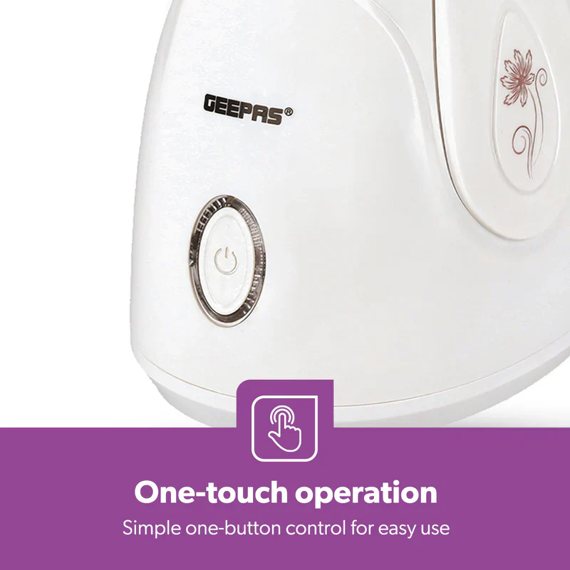 Geepas GFS63041 Facial Steamer | 280W Nano-Iconic Facial Steaming Device | 100ml Water Tank| One-Touch Operation| Rapid Mist in 50 Sec & Auto Shut-Off| 2 Years Warranty - Image 7