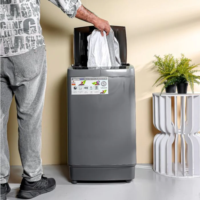 Geepas GFW5800LCQ Fully Automatic Washing Machine | 5kg Capacity| 300W Wash Power| LED Display| Fuzzy Logic| Air Dry| Big Pulsator| Low Noise| 2 Year Motor Warranty - Image 4
