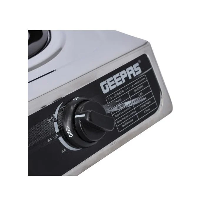 Geepas GGC31015 Single Burner - Portable Windproof Camping Gas Stove, Cooker, Portable Outdoor Single Burner | Auto Ignition | Perfect for Picnics BBQ & More - Image 4
