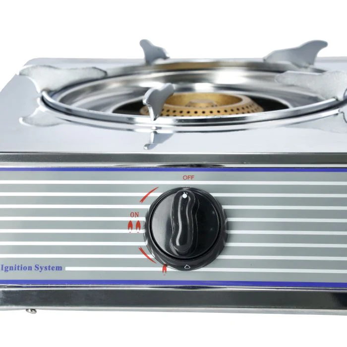 Geepas GGC31031 Stainless Steel Gas Cooker | 2 Powerful Cast Iron Burners with Auto Ignition | Strong & Durable Stainless Steel Body | Easy to Clean |2 Years Warranty - Image 7