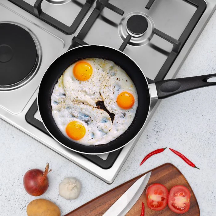 Geepas GGC31034 Built-in Stainless Steel Gas & Electric Hot Plate Hob | 3 Gas Burners + 1 Hot Plate | Italian Design| Heavy Pan Support| High Efficiency| 2 Years Warranty - Image 4