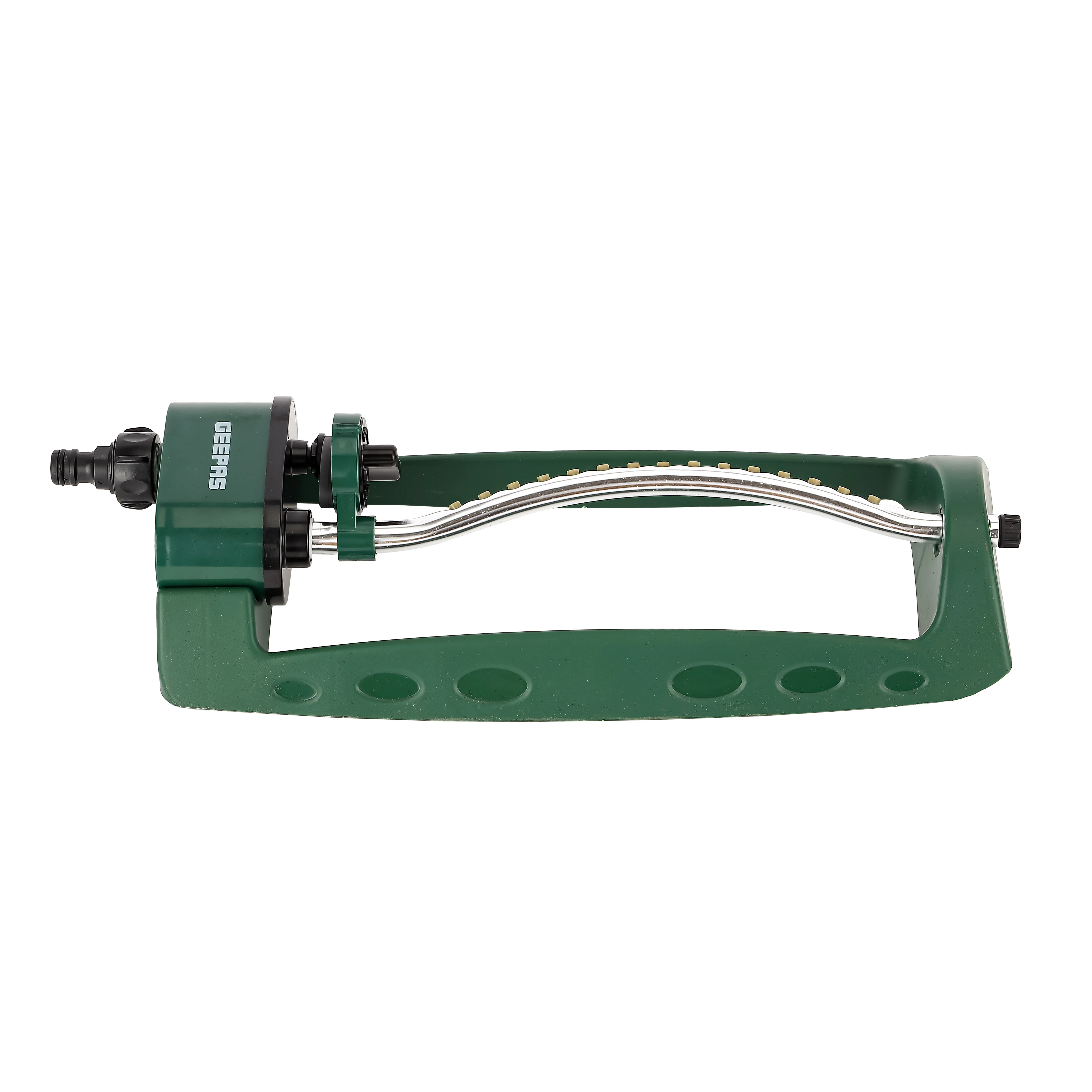 Geepas Oscillating Sprinkler GGP61221 | 120° Auto Rotation with 15 Nozzles | 4 Spray Modes, Adjustable Angle | Ideal for Lawns, Crops, Landscapes Etc | 2 Years Warranty - Image 2