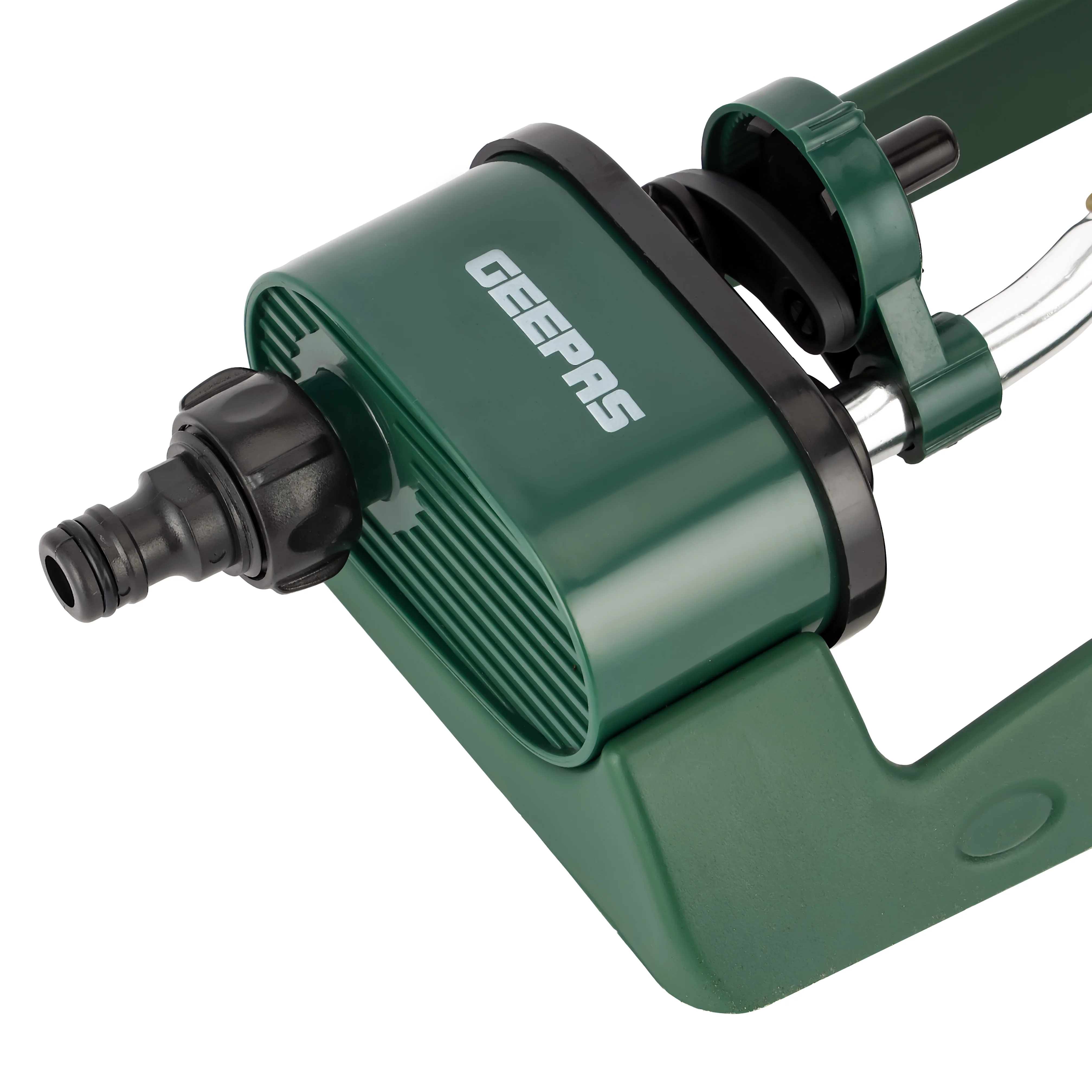 Geepas Oscillating Sprinkler GGP61221 | 120° Auto Rotation with 15 Nozzles | 4 Spray Modes, Adjustable Angle | Ideal for Lawns, Crops, Landscapes Etc | 2 Years Warranty - Image 3