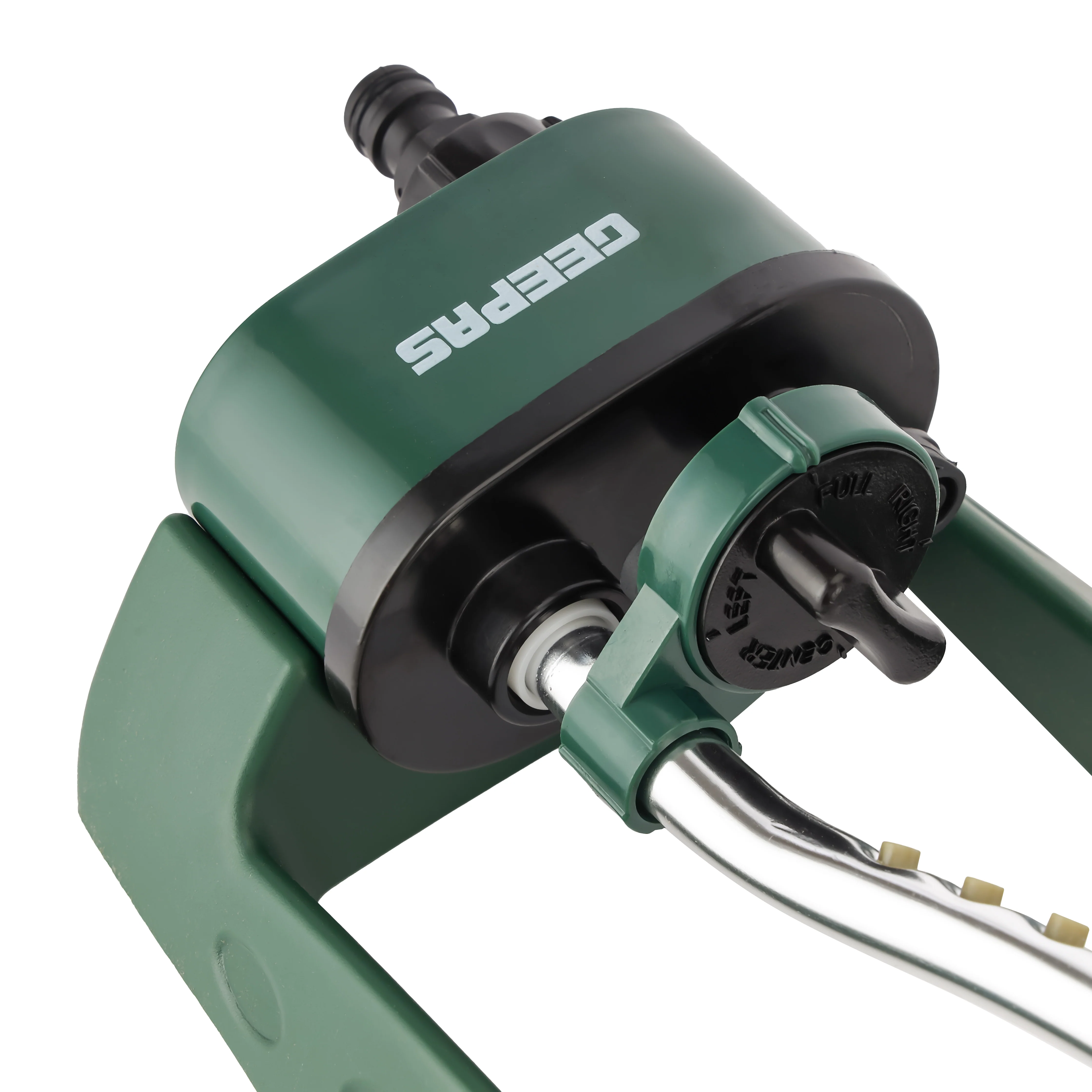 Geepas Oscillating Sprinkler GGP61221 | 120° Auto Rotation with 15 Nozzles | 4 Spray Modes, Adjustable Angle | Ideal for Lawns, Crops, Landscapes Etc | 2 Years Warranty - Image 4