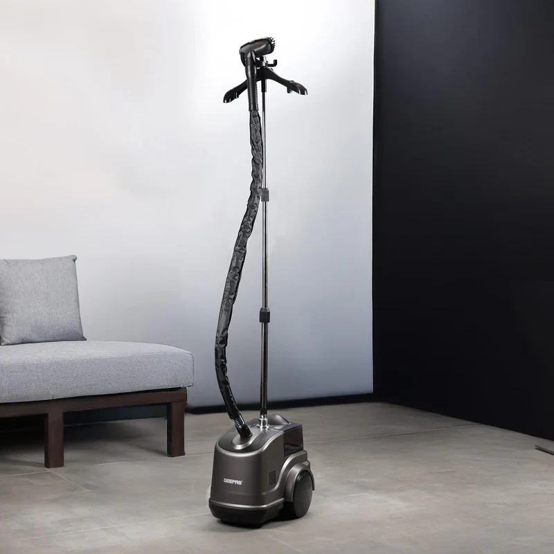 Geepas GGS25020 Garment Steamer | 2000W Powerful Upright Steamer with 3L Water Tank | 46g/min Continuous Steam | 2 Speed Settings | Adjustable Pole | 2 Years Warranty - Image 2