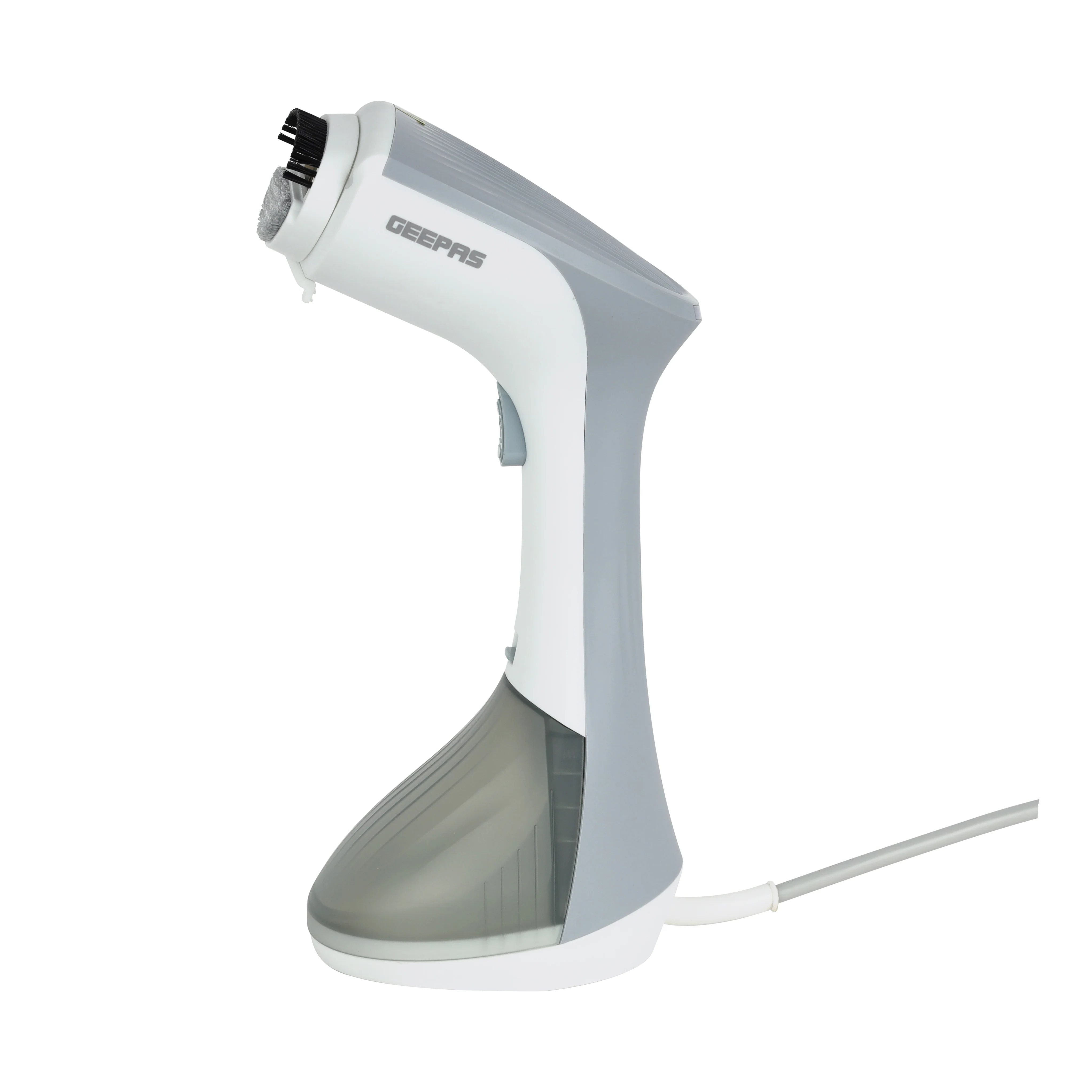 Geepas GGS25043-GR Handheld Garment Steamer | 1300W with 260ml Detachable Tank| Fast Heat-Up| Continuous Steam 25g/min| Vertical Ironing| Compact Design & 2 Year Warranty - Image 3