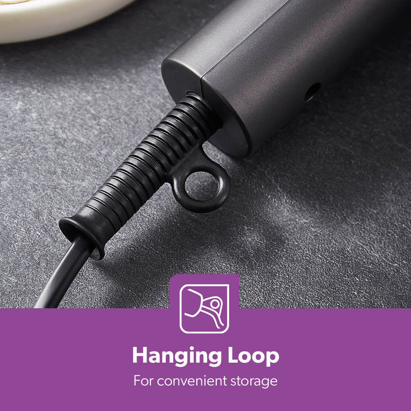 Geepas GH86061 Hair Dryer| 1800W Powerful Motor| 2-Speed & 2-Heat Settings| Cool Shot Function| Concentrator Nozzle| Hang-Up Hook| Compact & Lightweight | 2-Year Warranty - Image 8