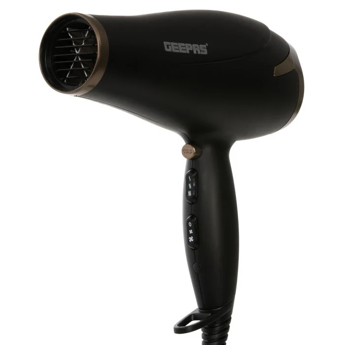 Geepas GHD86029UK 2200W Powerful Hair Dryer | 2-Speed & 3 Temperature Settings | Salon Quality with Cool Shot Function for Frizz Free Shine | Portable Elegant Concentrator, Detachable Cap- 2 Years Warranty - Image 3