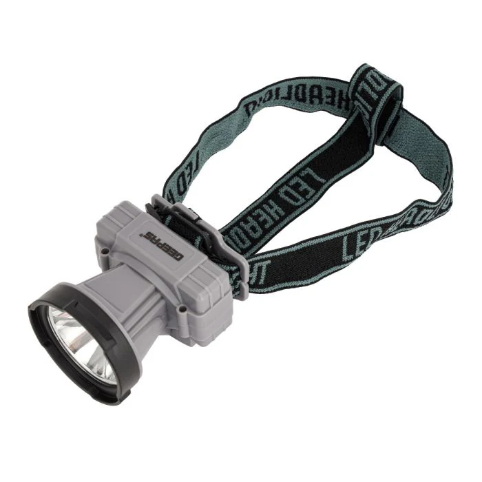Geepas GHL51094 Rechargeable LED Head Lamp | 3W High-Efficiency LED| 1500mAh Lithium Battery| Type-C Fast Charging| Strong/Weak/SOS Modes|Compact Design| 2 Years Warranty - Image 4