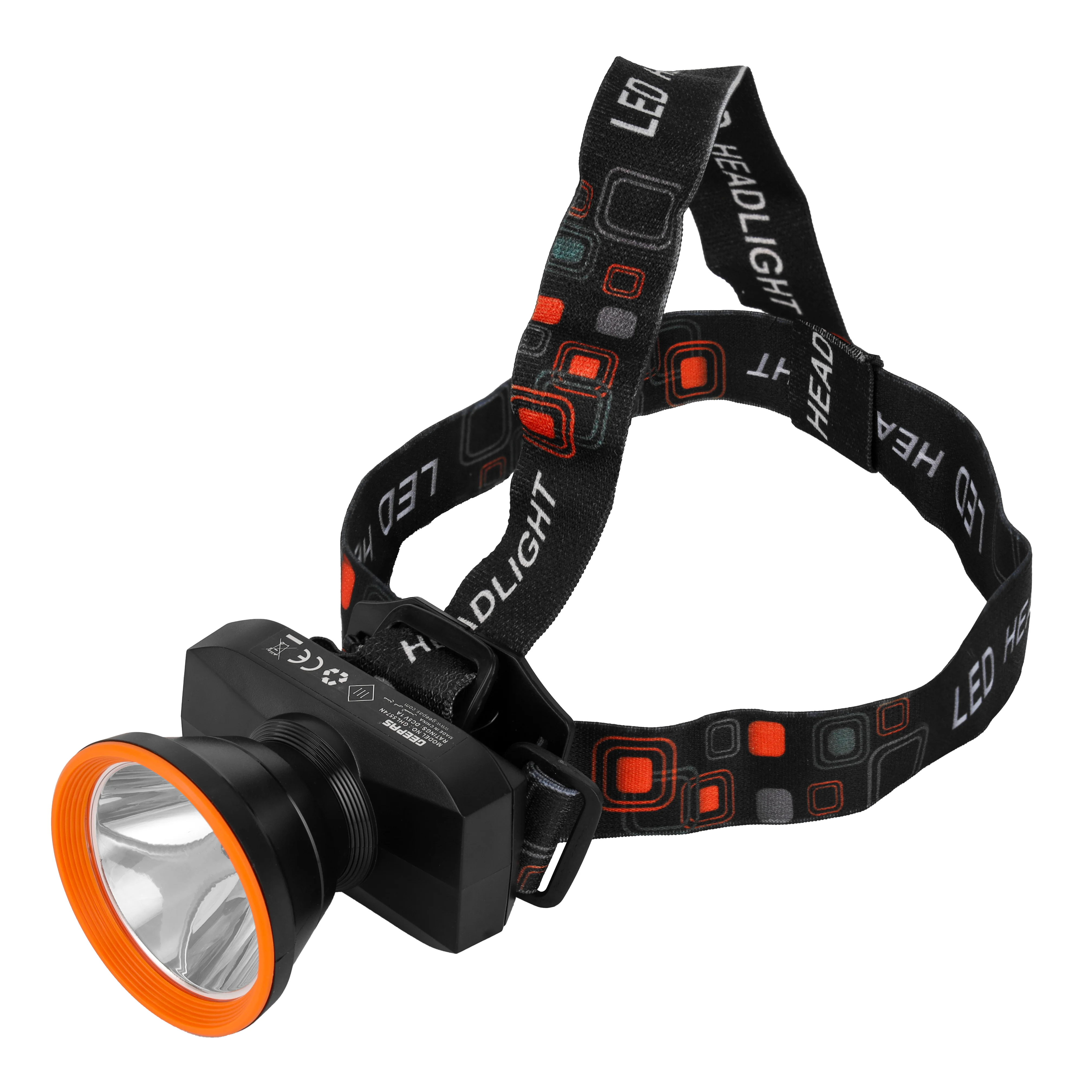 Geepas GHL5574 Rechargeable LED Headlamp | 3W High Brightness LED| 2500mAh Lithium Battery| Type-C Fast Charging| Up to 14 Hours Runtime|  Hands-Free Outdoor Lighting - Image 7