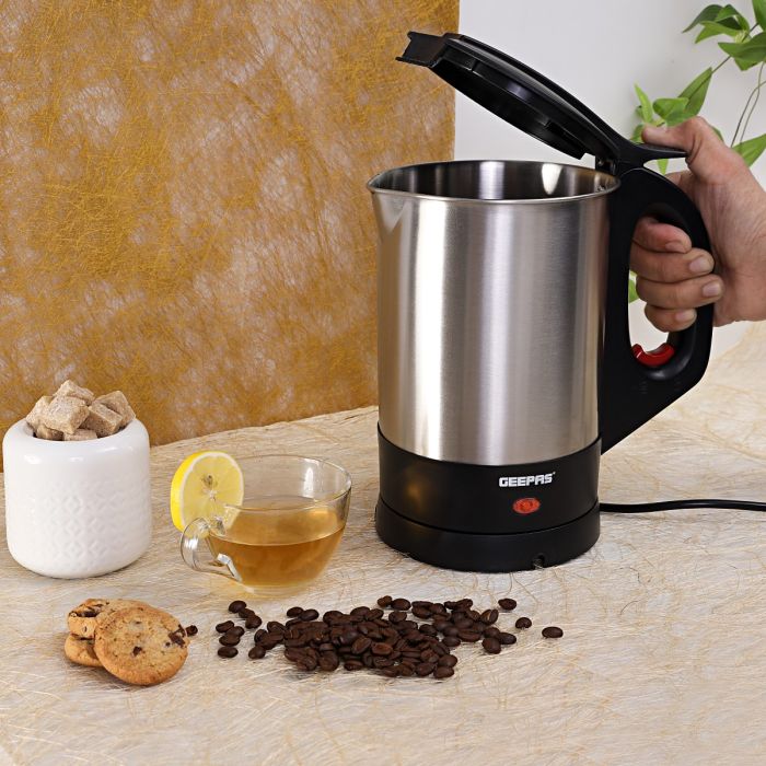 Geepas GK165 Stainless Steel Electric Kettle | 1.8L Large Capacity| Fast Boiling| Durable Body| Automatic Cut-Off Safety Feature| Easy to Use Design| 2 Years Warranty - Image 4