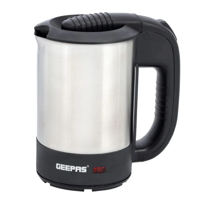 Geepas GK38047 Stainless Steel Truck Travel Kettle | 0.5L Capacity| 24V 250W Portable Design | Auto Shut-Off | Boil Dry Protection | Safe & Durable | 2 Years Warranty - Image 4