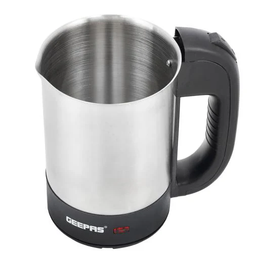 Geepas GK38047 Stainless Steel Truck Travel Kettle | 0.5L Capacity| 24V 250W Portable Design | Auto Shut-Off | Boil Dry Protection | Safe & Durable | 2 Years Warranty - Image 5