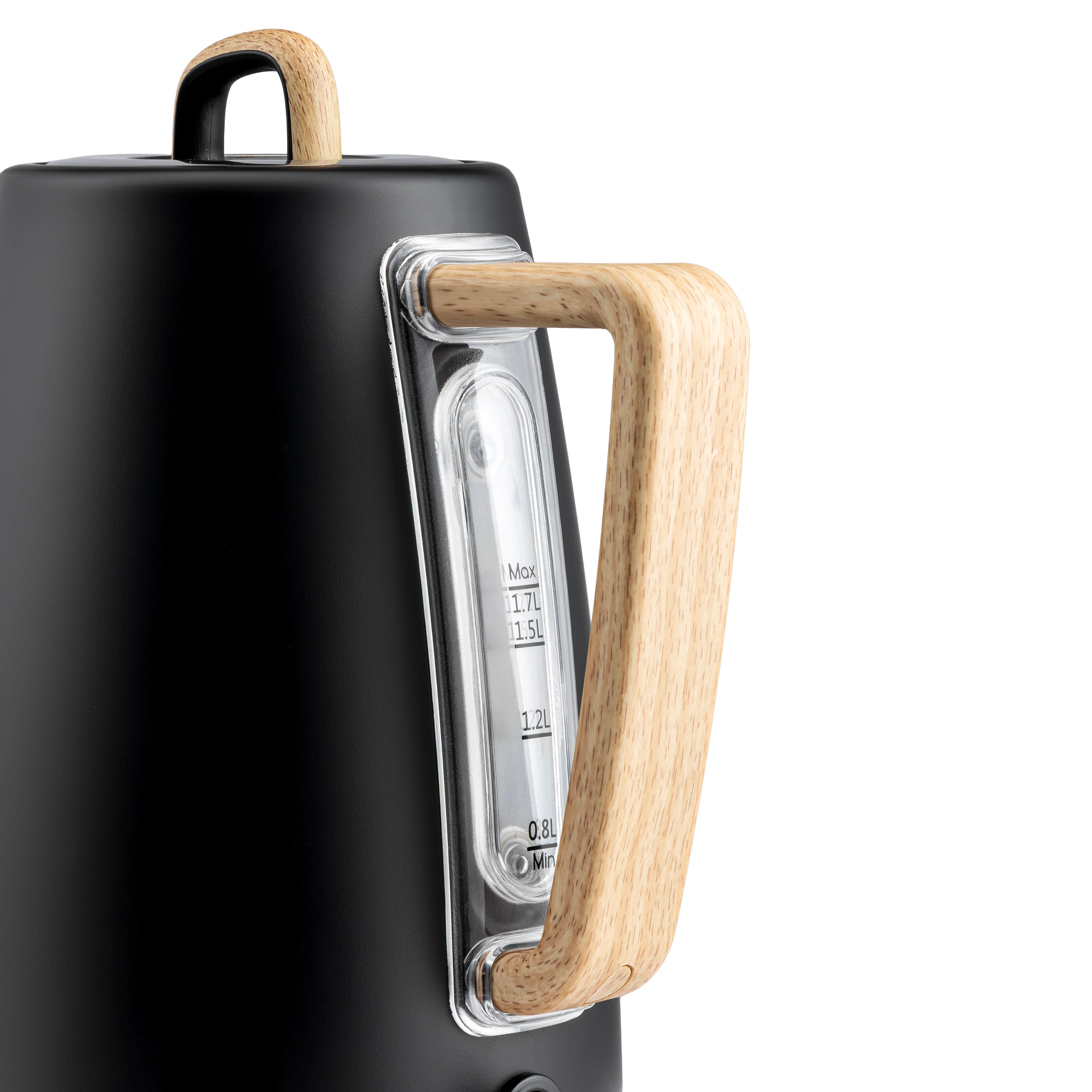 Geepas GK38072UK-BK 1.7L Stainless Steel Electric Kettle | 3000W Rapid Boil Performance| Safe Strix Controller| Water Level Indicator| Auto Shut-Off & Boil-Dry Protection - Image 4