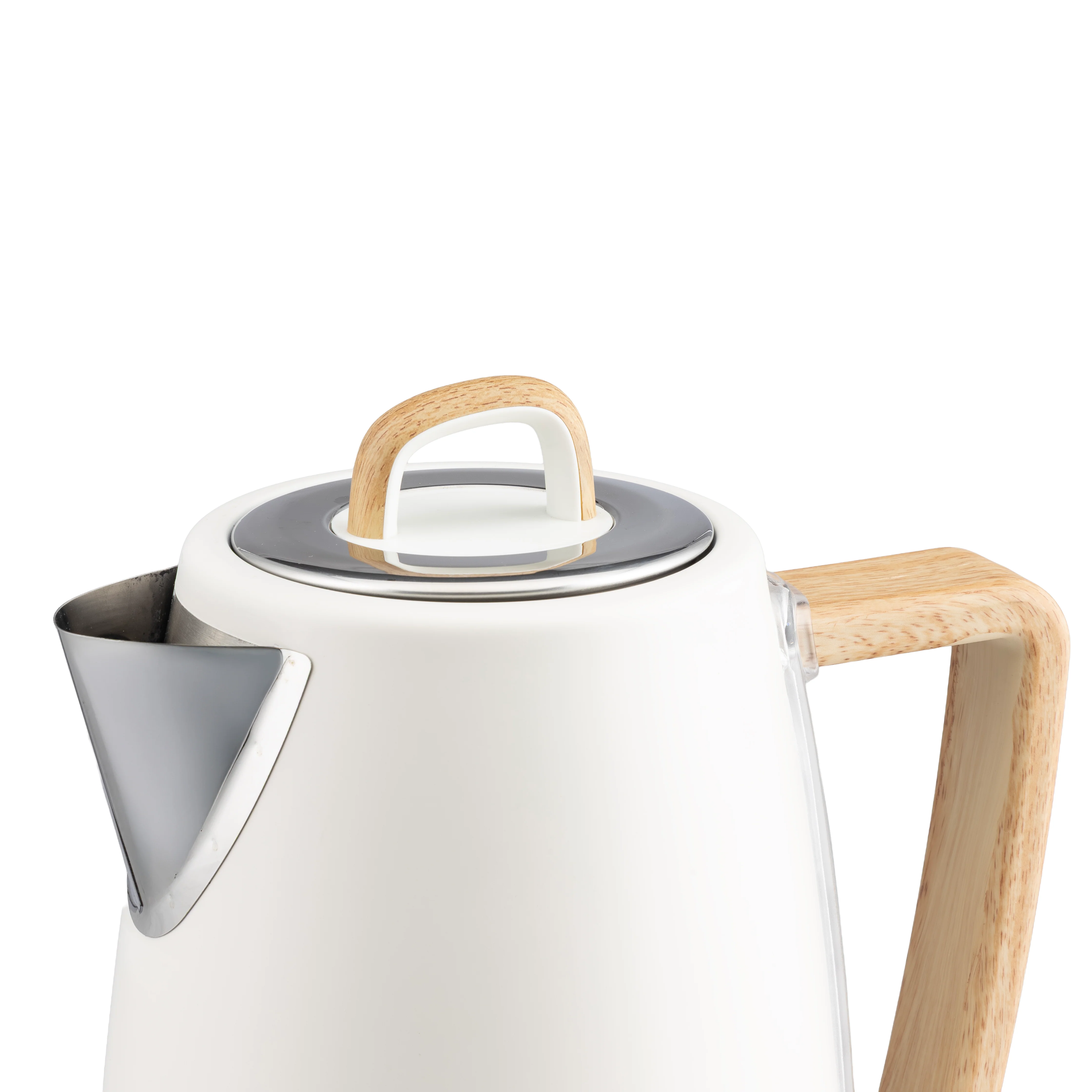 Geepas GK38072UK-CR 1.7L Stainless Steel Electric Kettle | 3000W Rapid Boil | Strix Safety Controller| Clear Water Level Indicator| Auto Shut-Off & Boil-Dry Protection - Image 4
