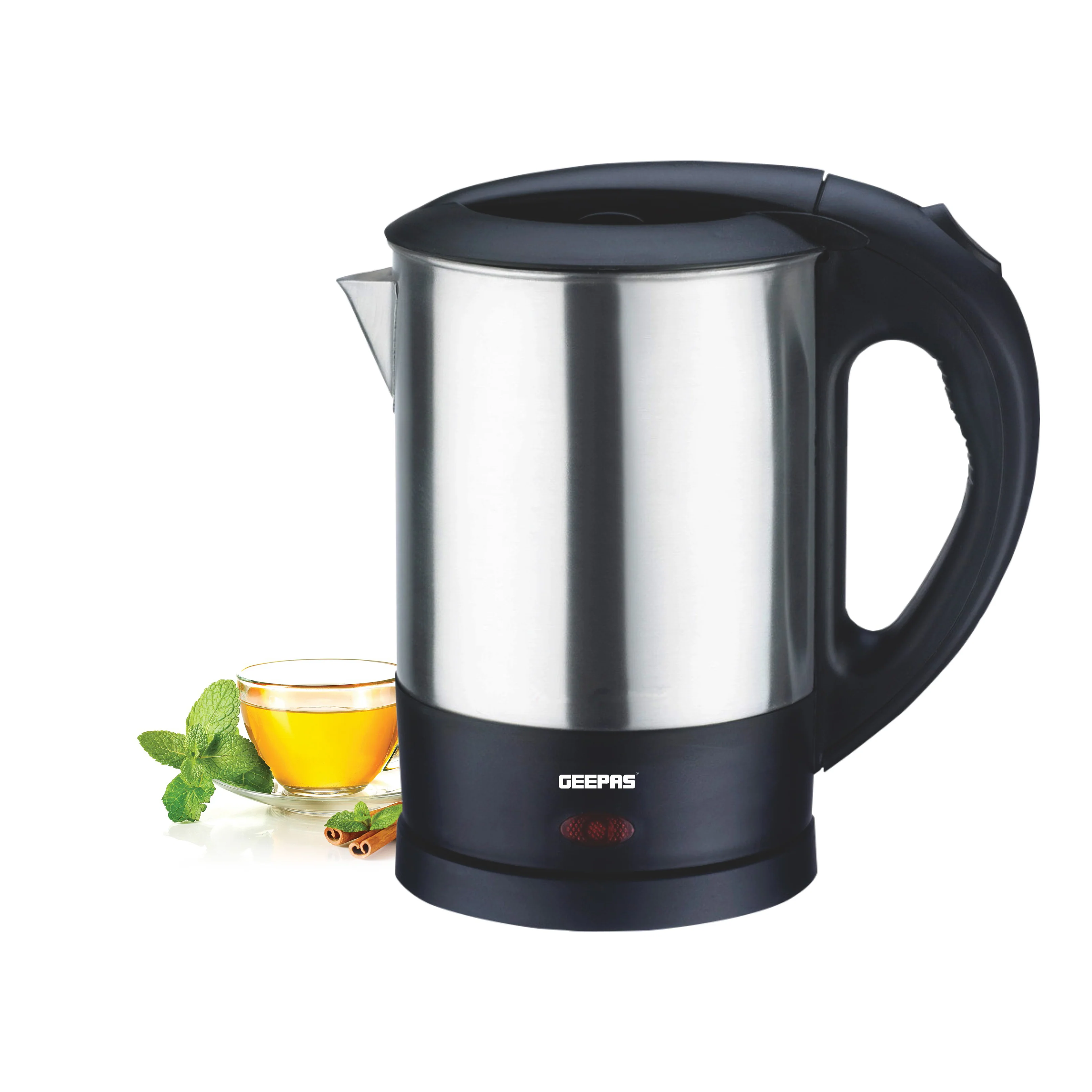 Geepas GK5418 1350W Travel Electric Kettle - Stainless Steel Housing, Boil-Dry & Overheat Protection |Boiler for Hot Water, Tea & Coffee | 1.0L | 2 Year Warranty - Image 4