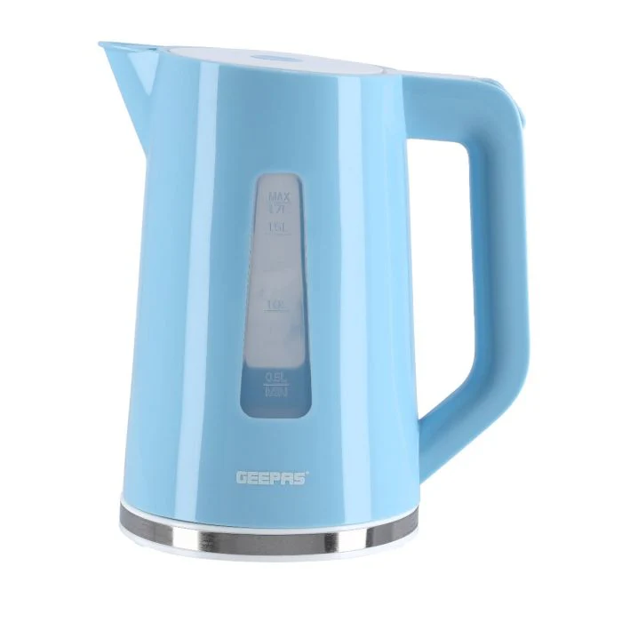 Geepas GK5449 Electric Kettle | 1.7L | Transparent Water Gauge| 360° Rotating Base| Fast Boiling | Stainless Steel Heating Element| Auto Shut-Off| 2 Years Warranty - Image 2