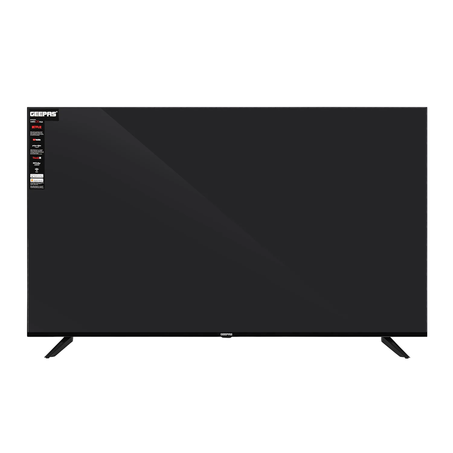 Geepas GLED5509SVUHD 55 Inch Ultra HD Smart LED TV | 4K UHD Display| webOS Hub| Frameless Design| HDMI, USB, HDR, HQ Sound| Smart Apps| Slim Design| 2x8W Audio Output - Image 7