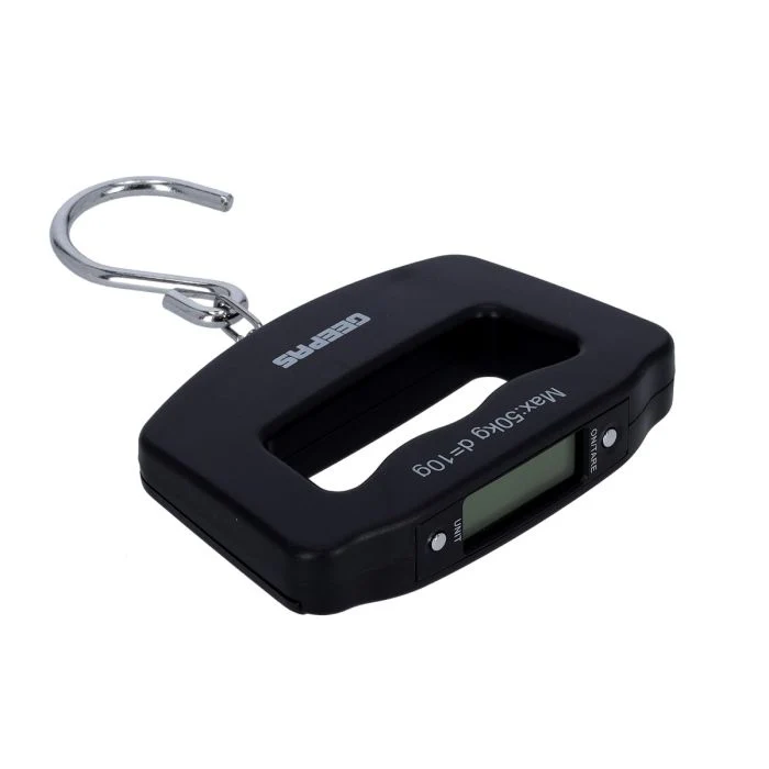 Geepas GLS46509 Digital Luggage Scale | 50kg/110lb Capacity| LCD Display with Blue Backlight| Easy Storage ABS Body| Metal Hook & AAA Battery Operated | 2 Years Warranty - Image 5
