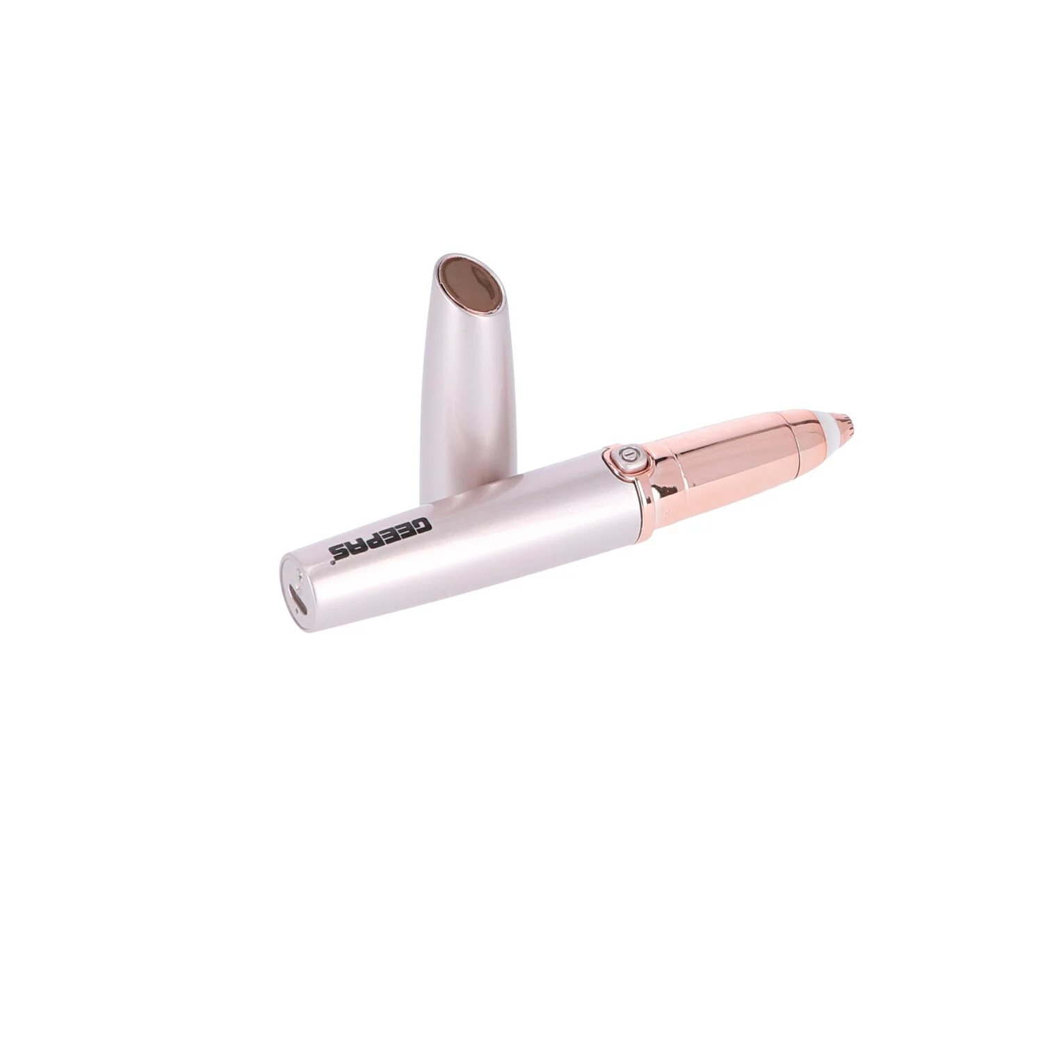 Geepas GLS86040 Eyebrow Trimmer | Precision Tip| Built-in LED Light | Sharp Blade | Rechargeable Design | Comfortable Grip | 45–55 Min Working Time |  1 Year Warranty - Image 3